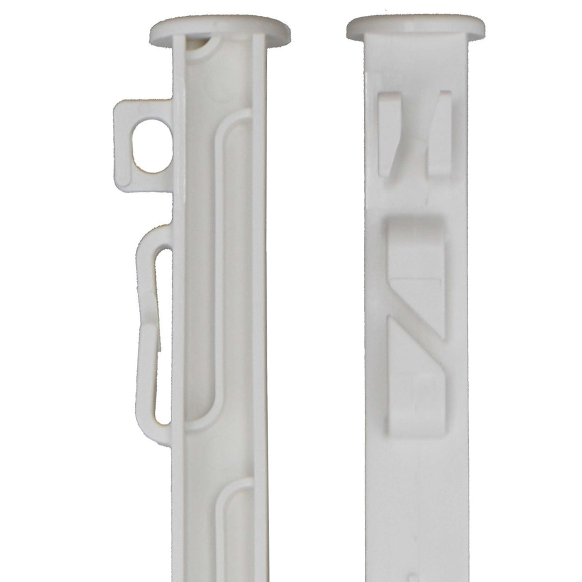 Agradi Power Poste de pradera Classic 75cm 20 Piezas Blanco