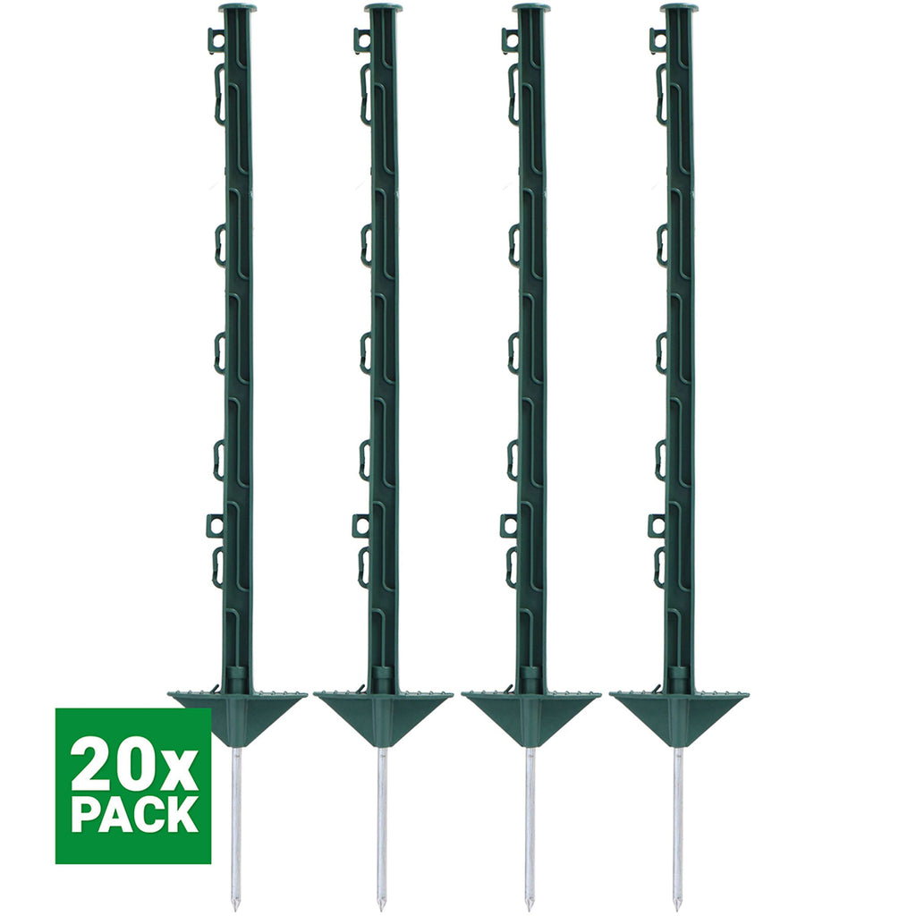 Agradi Power Poste de pradera Classic 75cm 20 Piezas Verde
