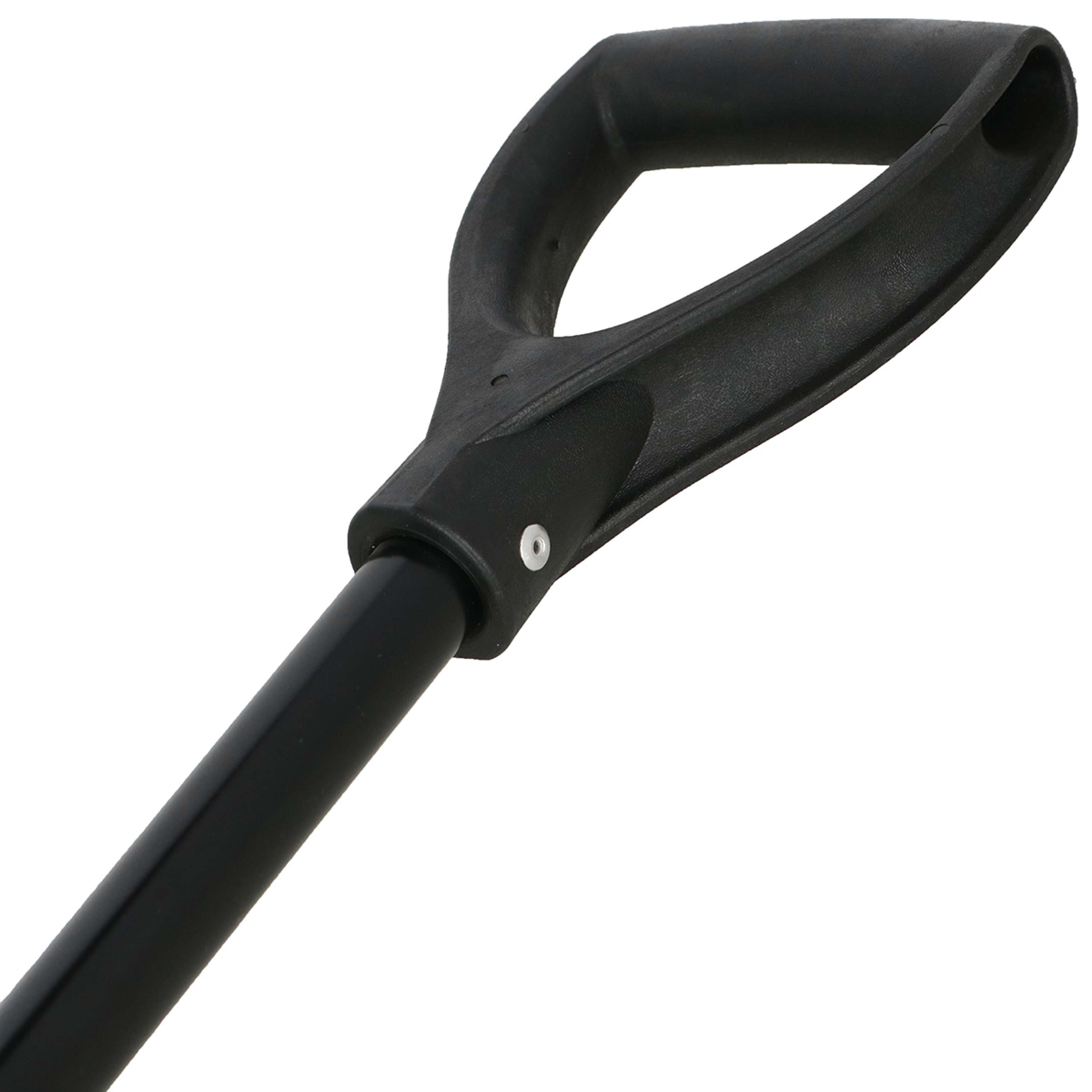 Agradi Horse Mango de metal D-Grip Negro