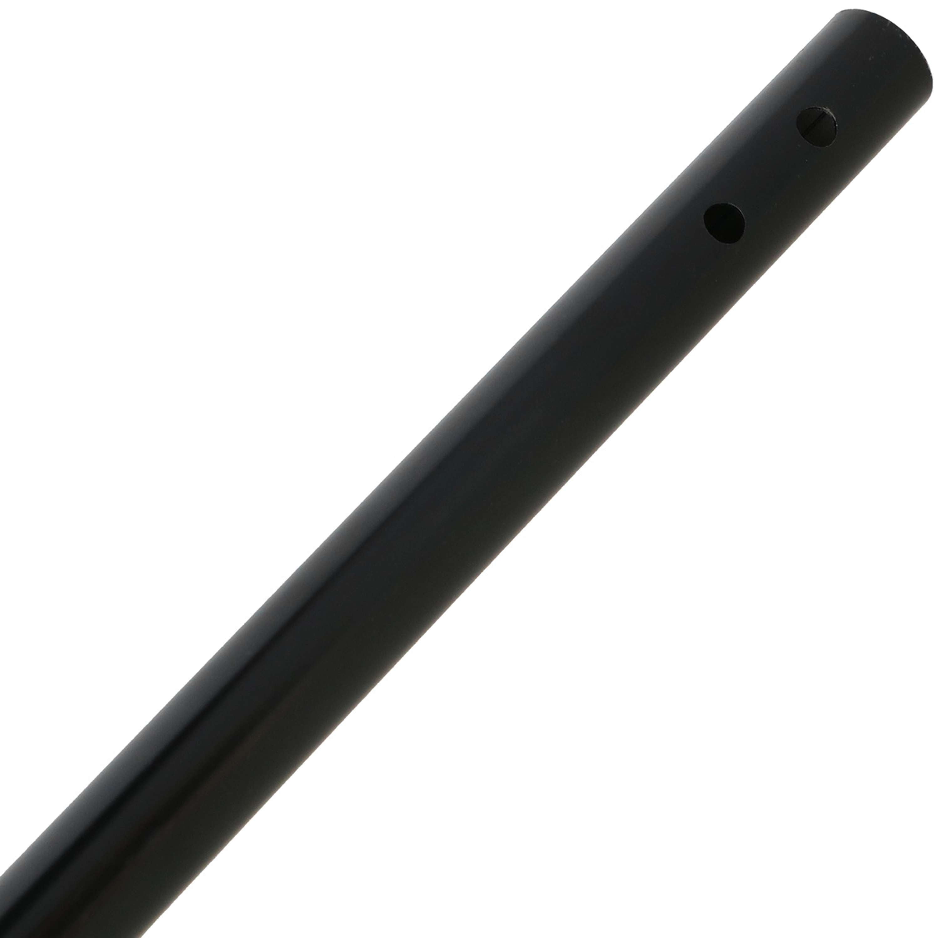 Agradi Horse Mango de metal D-Grip Negro