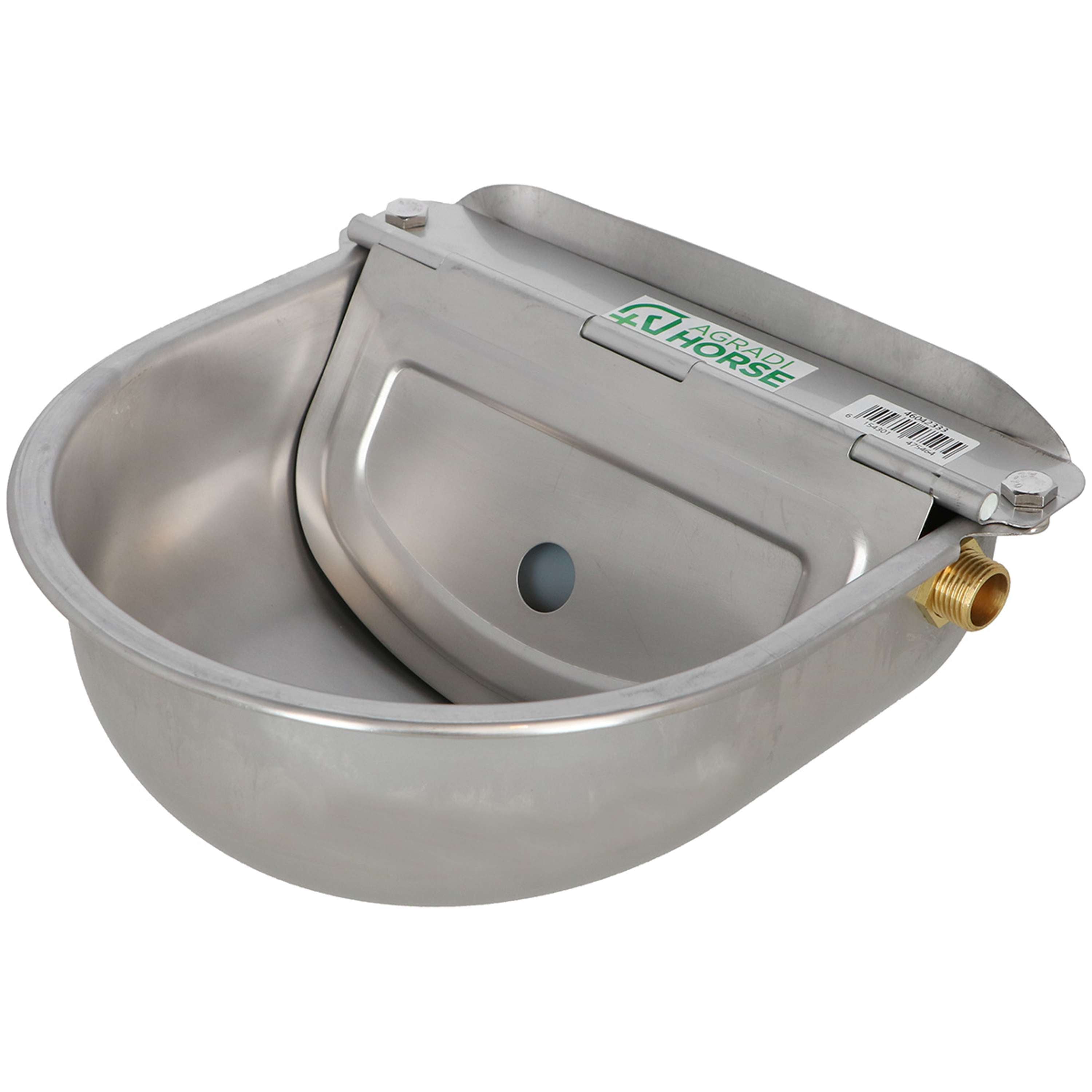Agradi Horse Bebedero con flotador Stainless Steel