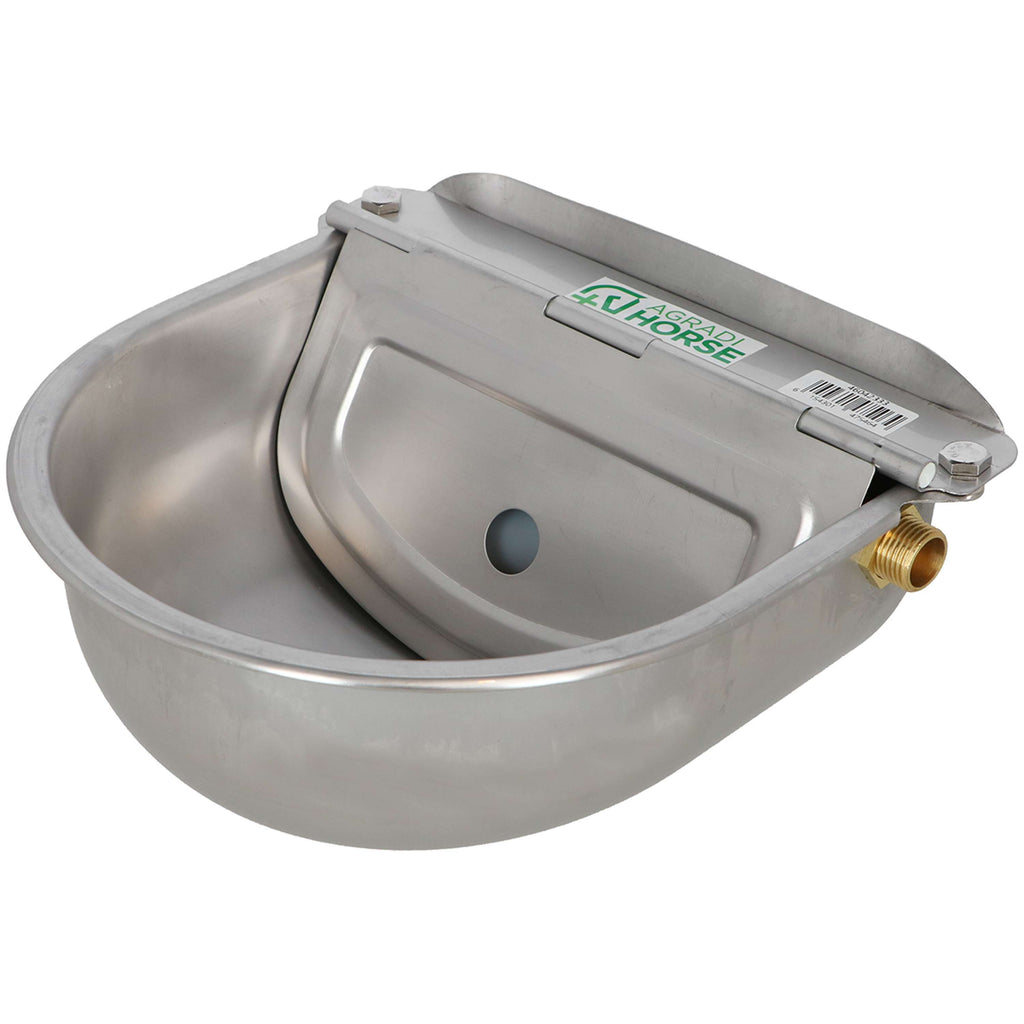Agradi Horse Bebedero con flotador Stainless Steel