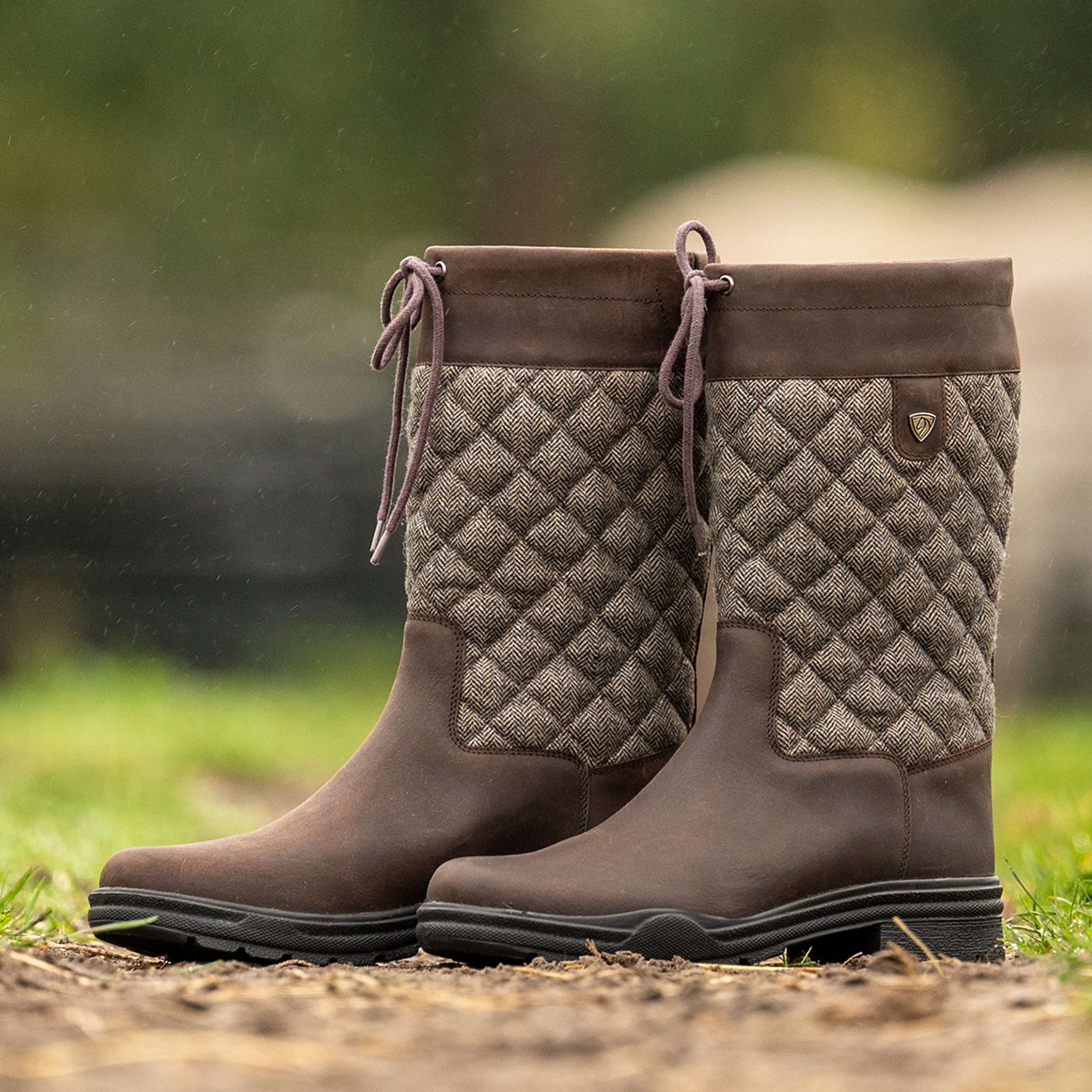 Velder Footwear Botas para Exteriores Delphina Marron/Tweed