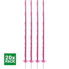 Agradi Power Poste de pradera Classic 150cm 20 Piezas Rosa