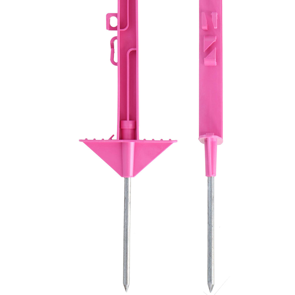 Agradi Power Poste de pradera Classic 150cm 20 Piezas Rosa