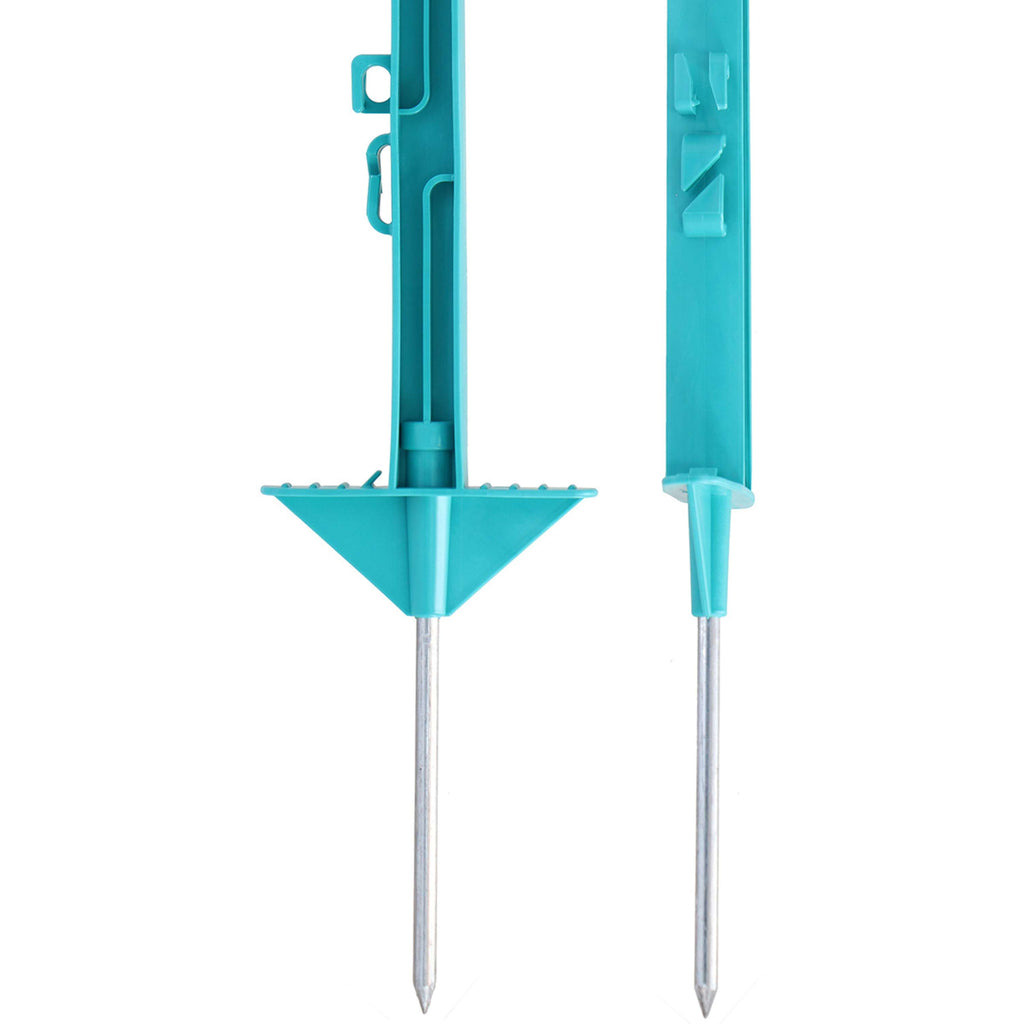 Agradi Power Poste de pradera Classic 150cm 20 Piezas Aqua
