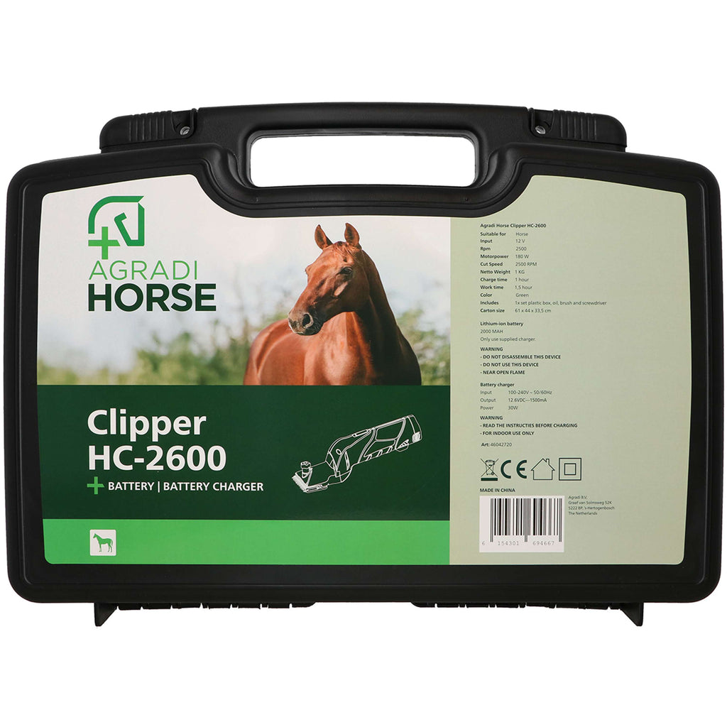 Agradi Horse Máquina de esquilar HC-2600 Verde