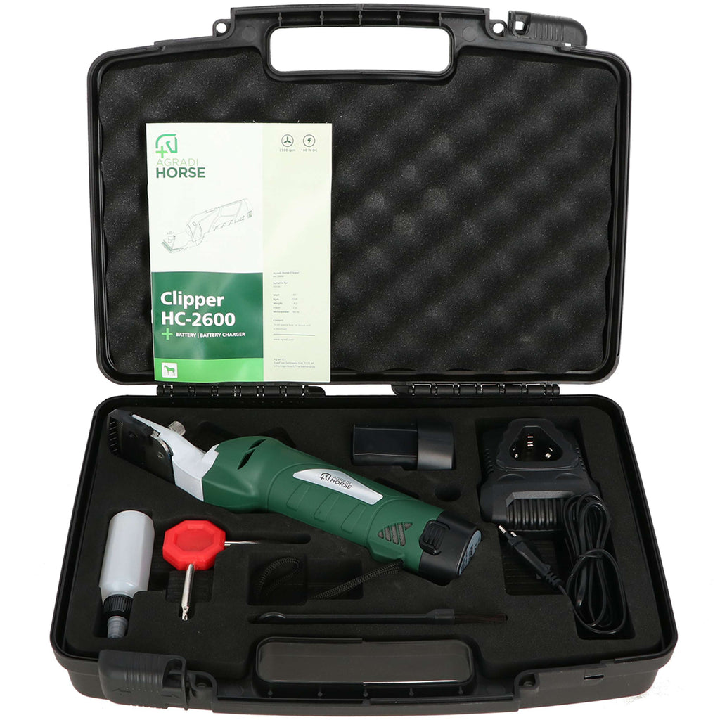 Agradi Horse Máquina de esquilar HC-2600 Verde