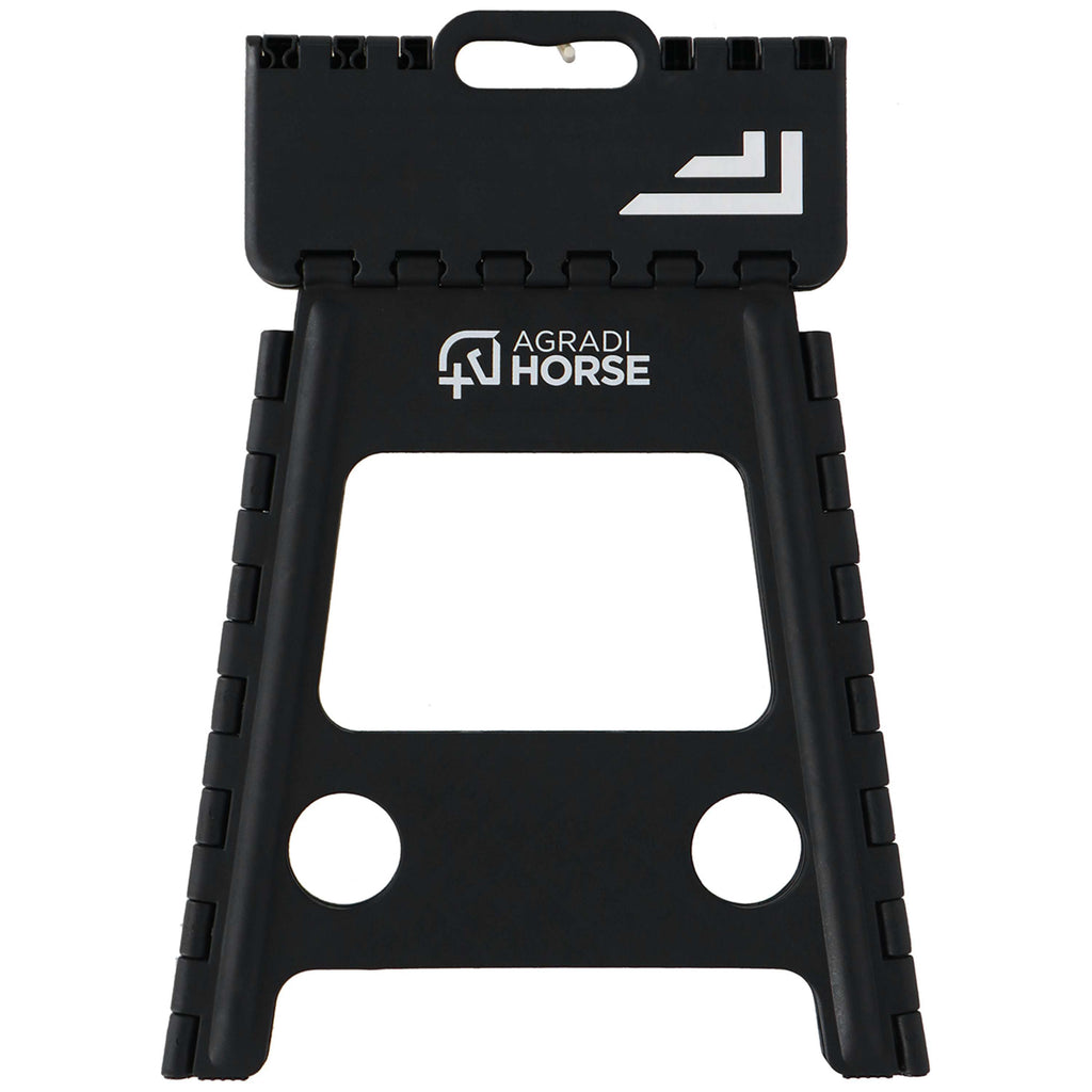 Agradi Horse Escalón Plegable Negro