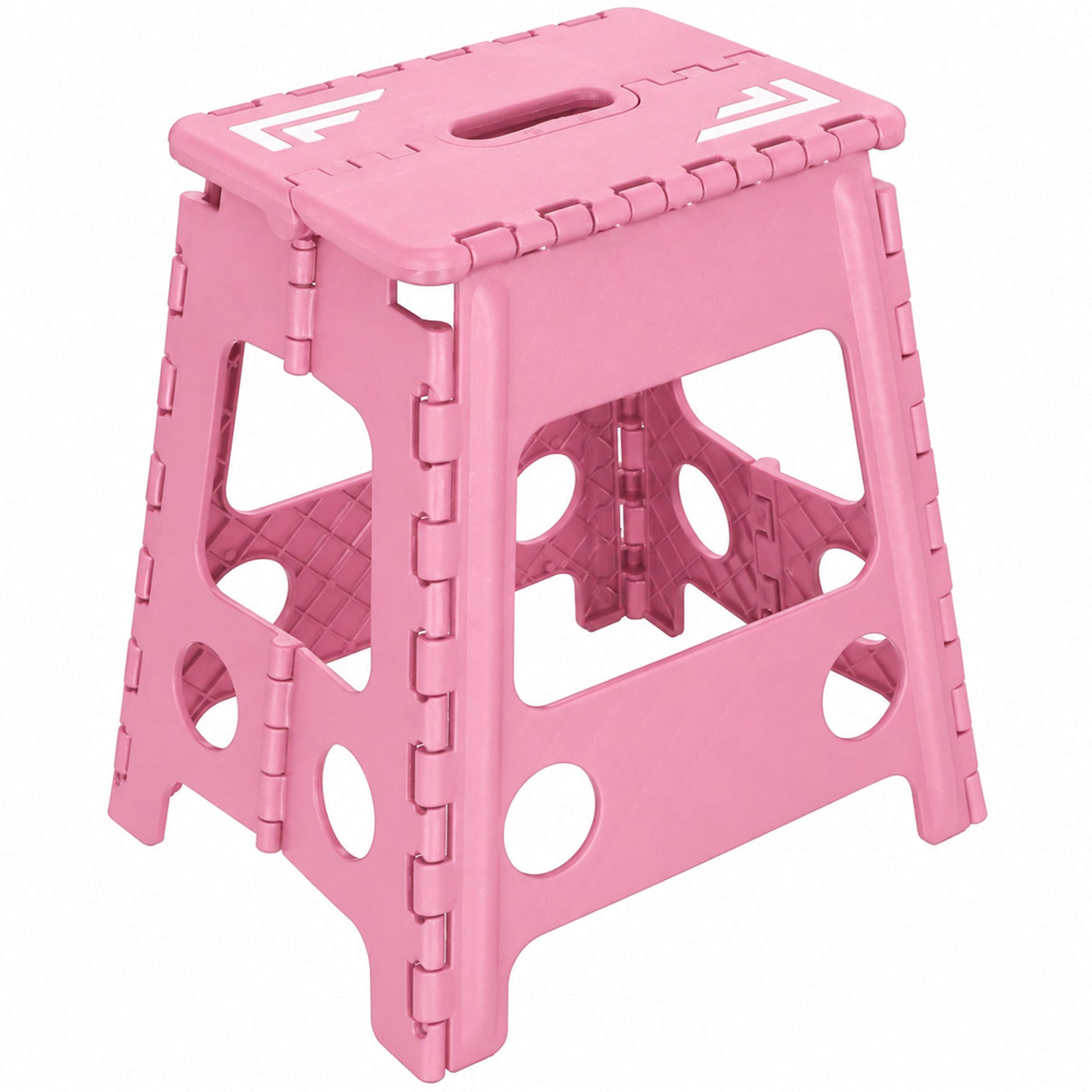 Agradi Horse Escalón Plegable Rosa