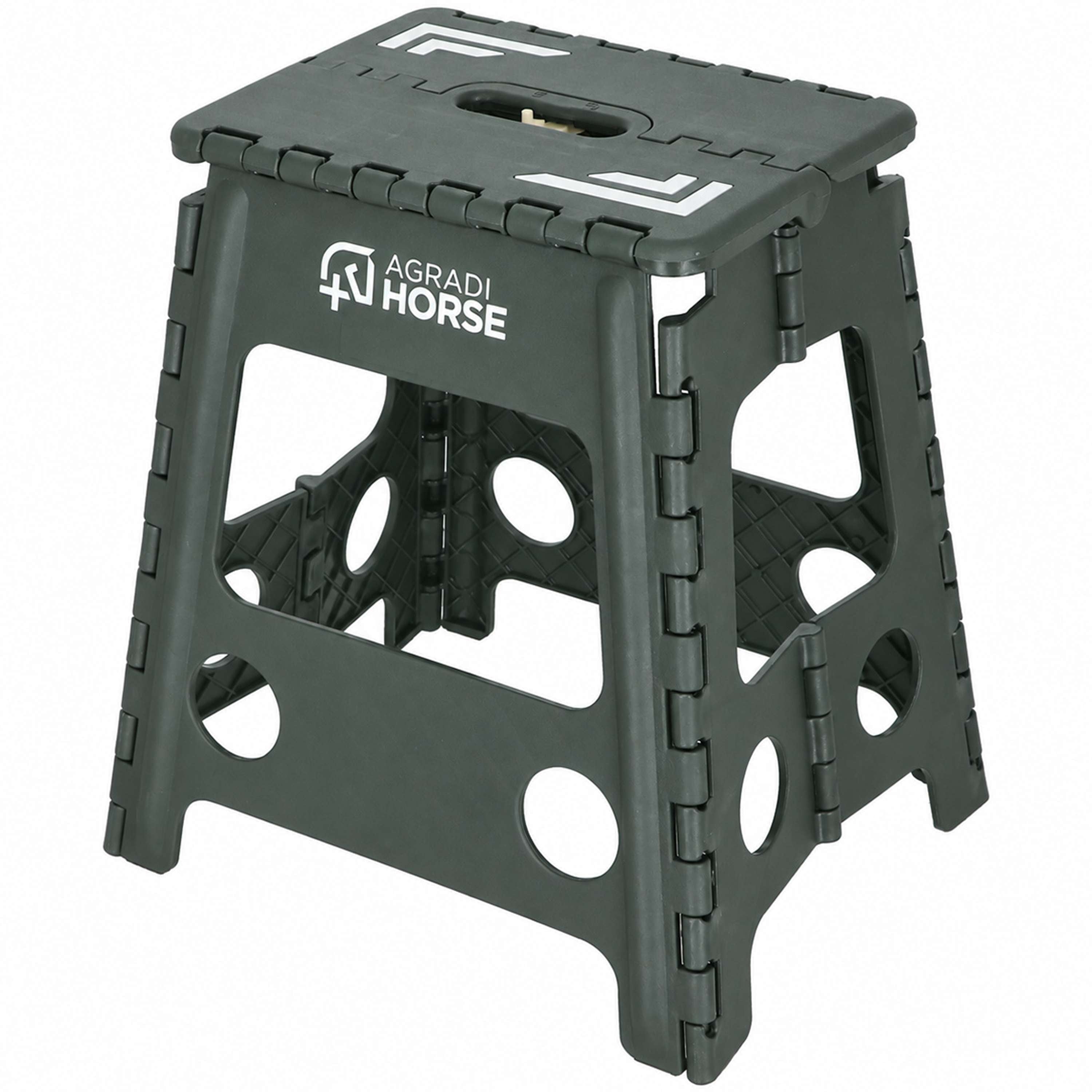 Agradi Horse Escalón Plegable Hunter Green