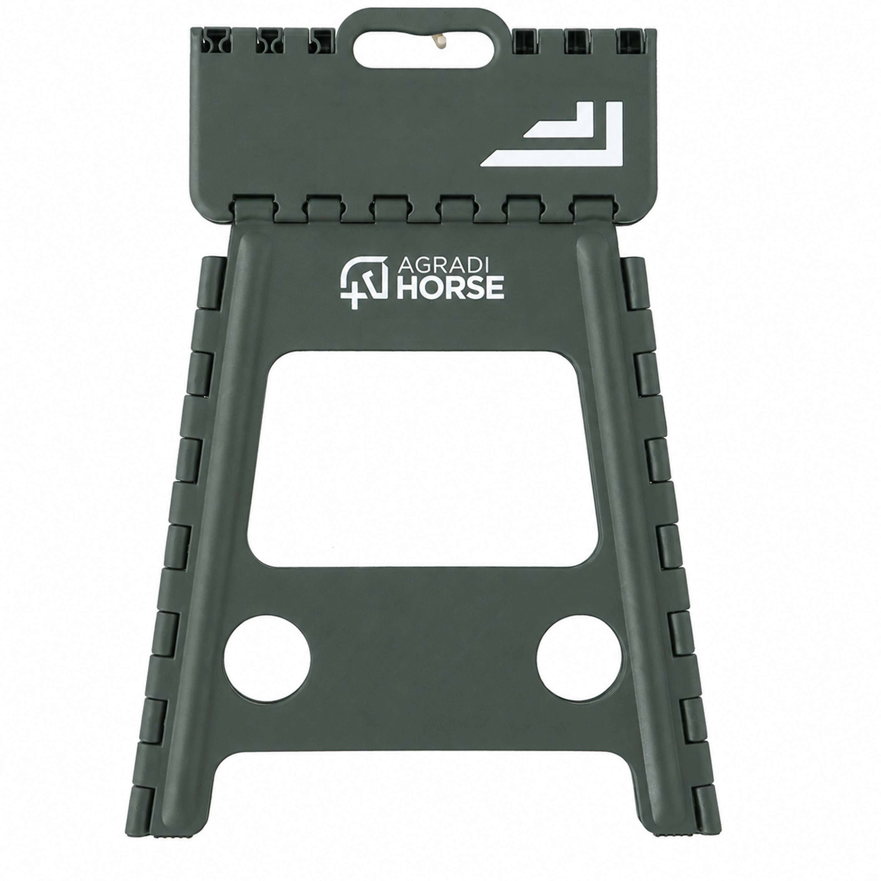 Agradi Horse Escalón Plegable Hunter Green