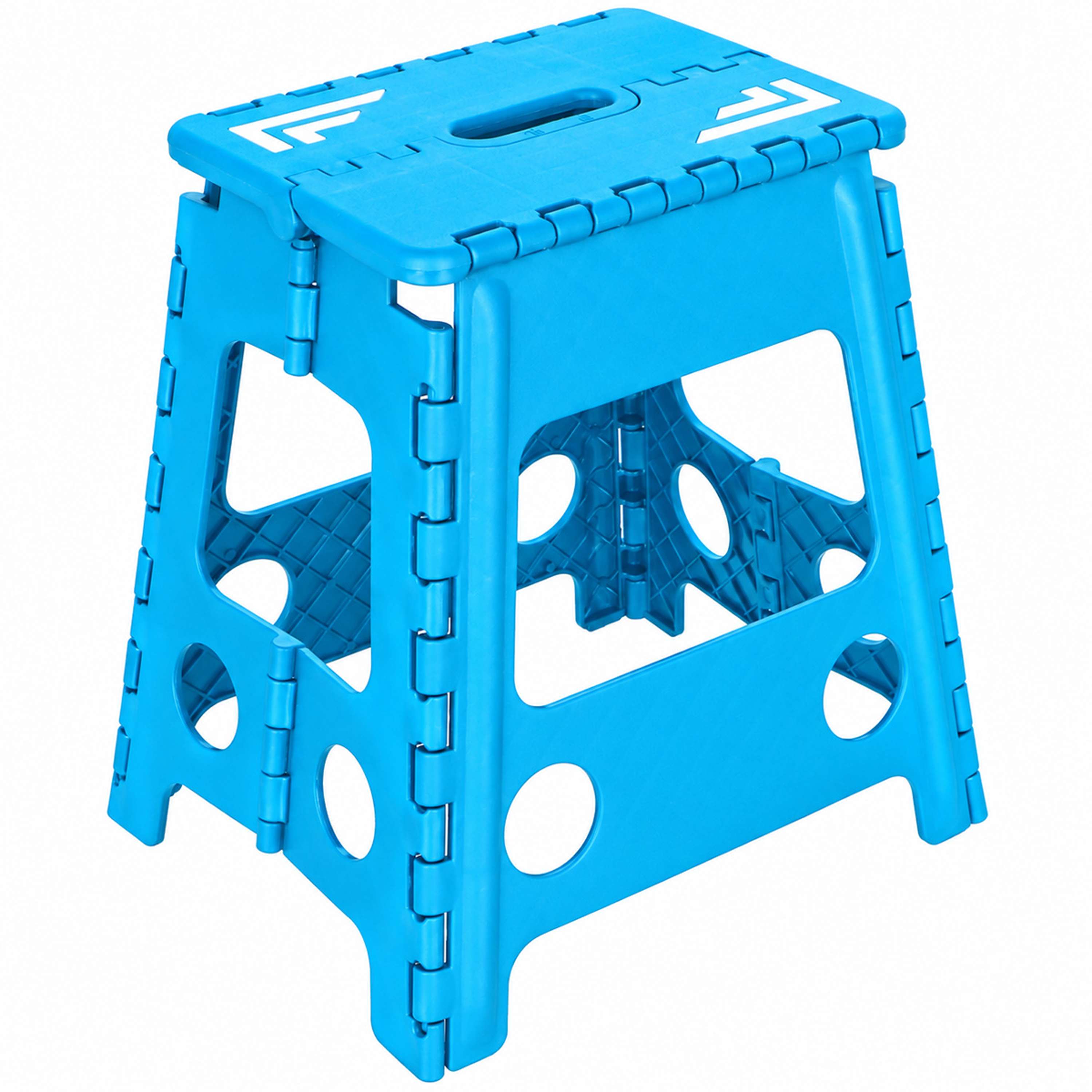 Agradi Horse Escalón Plegable Azul