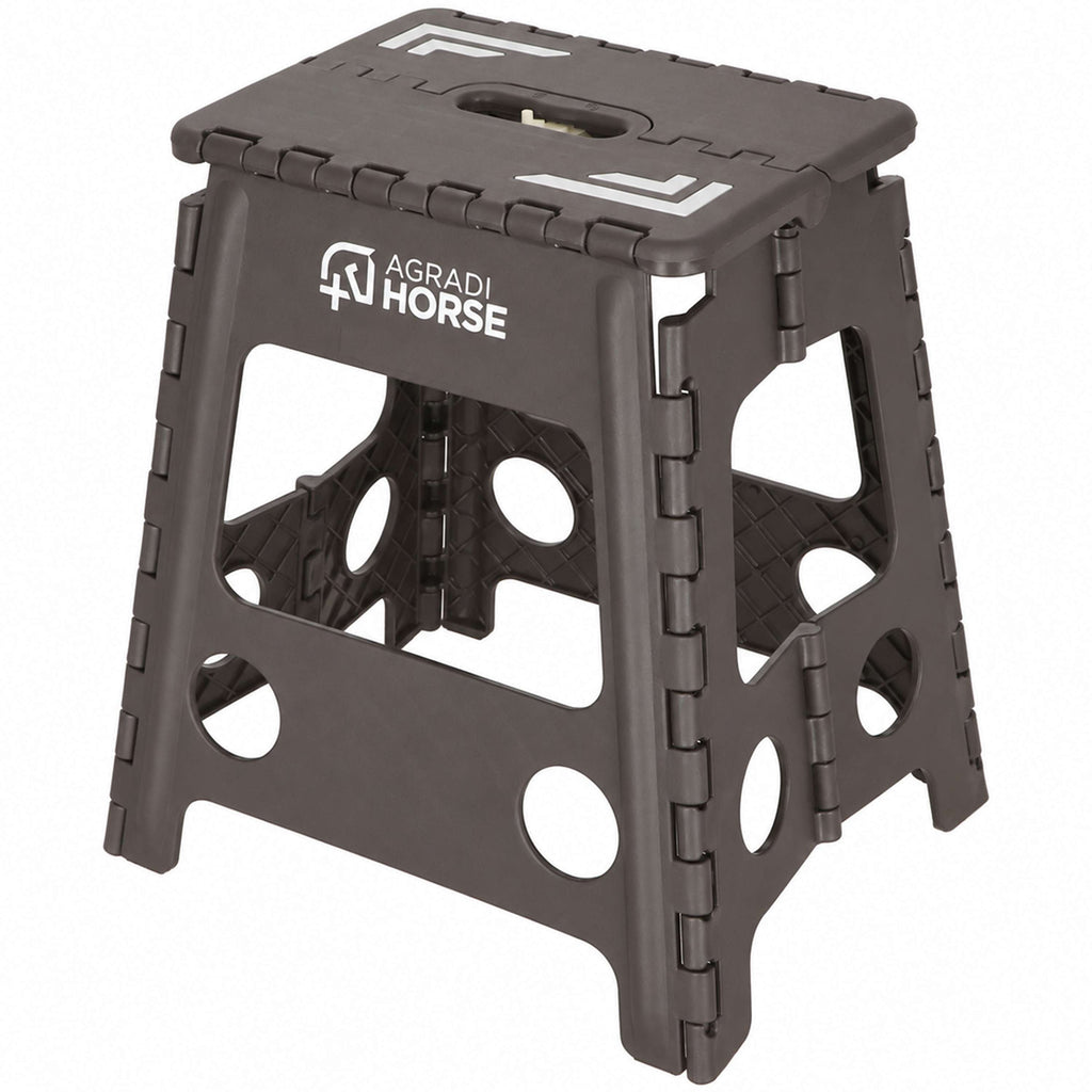 Agradi Horse Escalón Plegable Marron