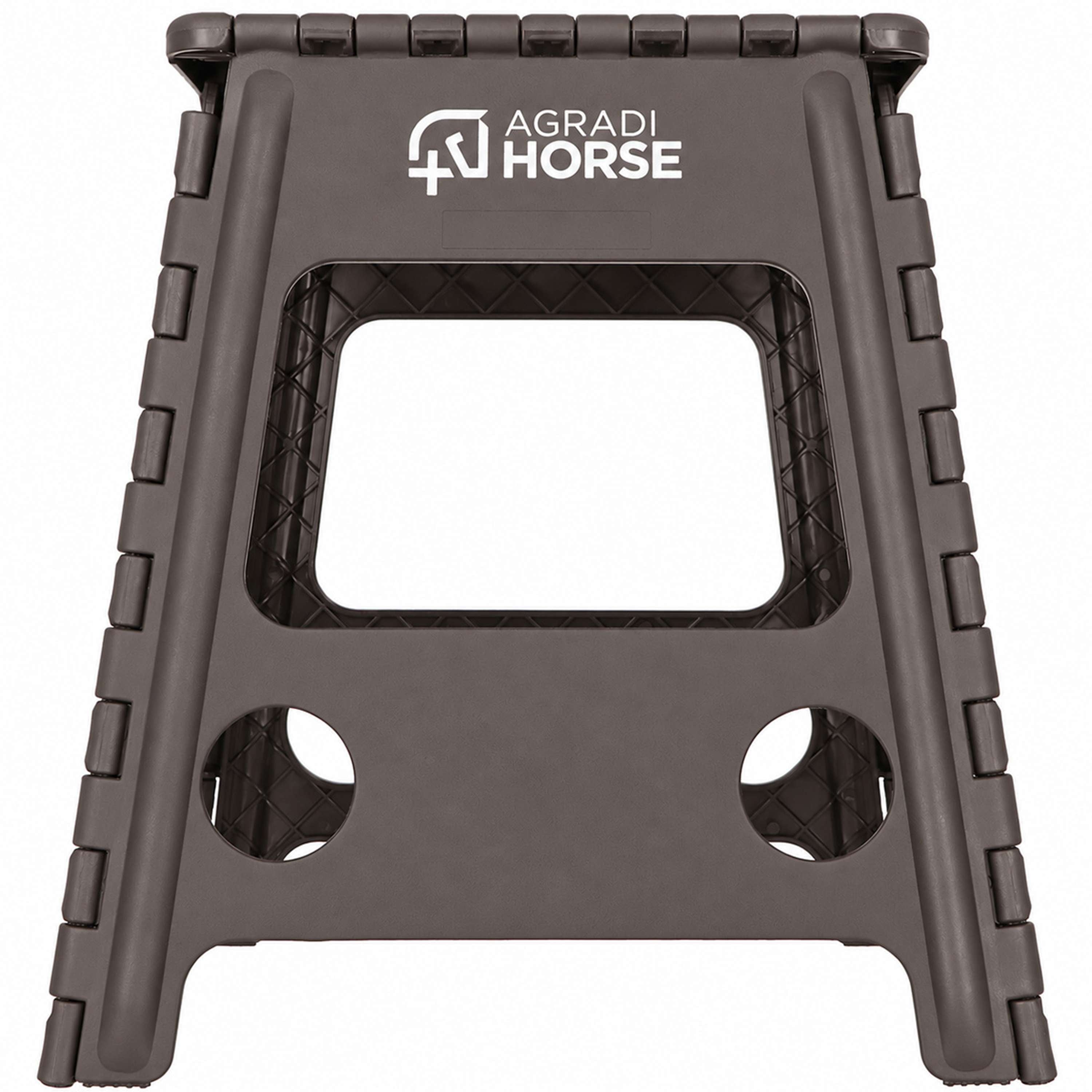 Agradi Horse Escalón Plegable Marron