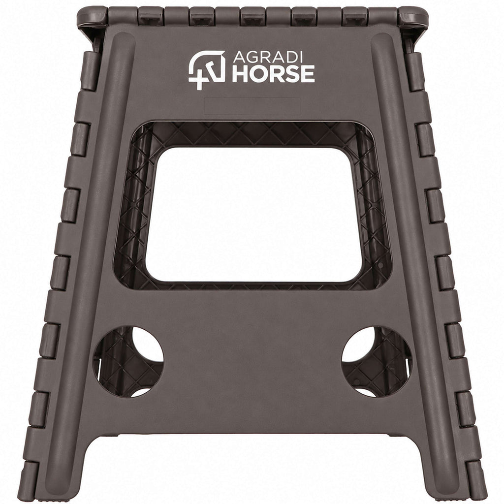 Agradi Horse Escalón Plegable Marron