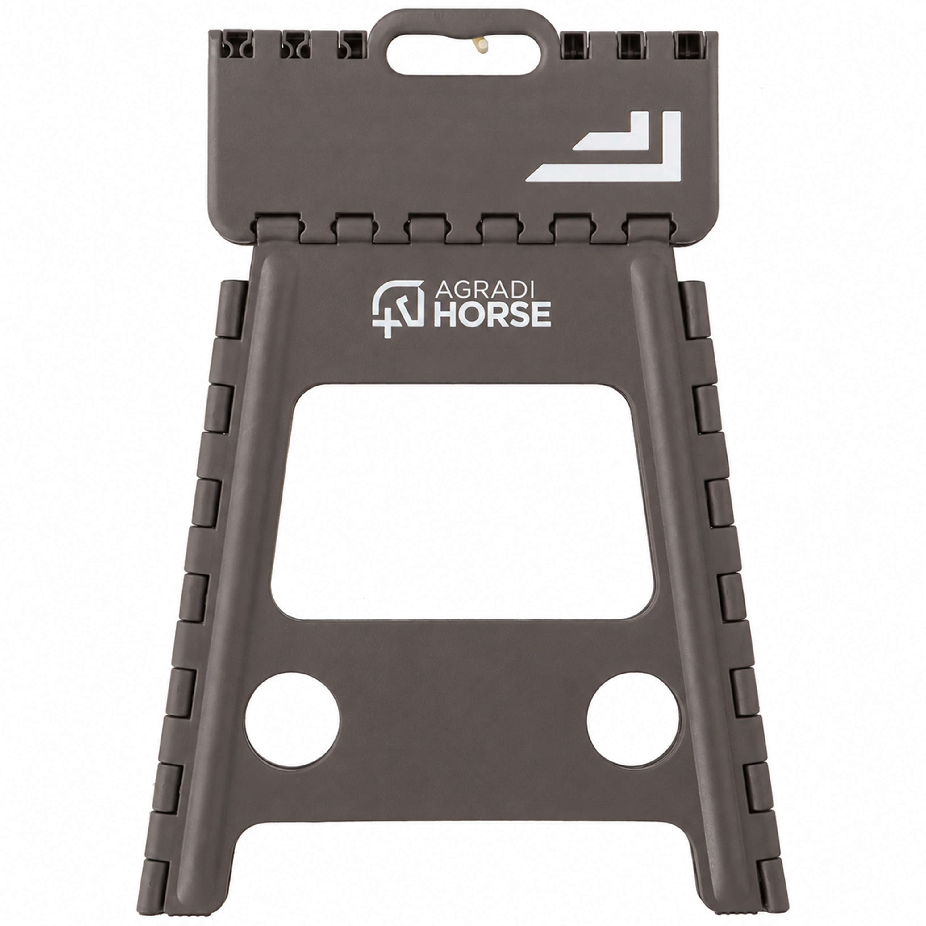 Agradi Horse Escalón Plegable Marron
