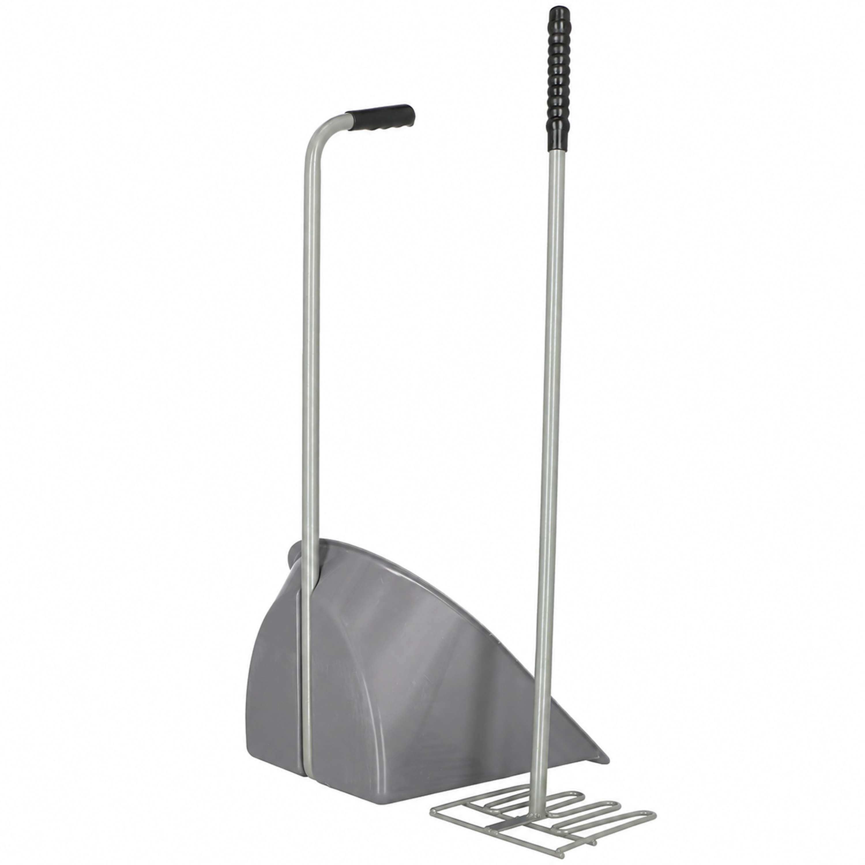 Agradi Horse Recogedor de excrementos Gris