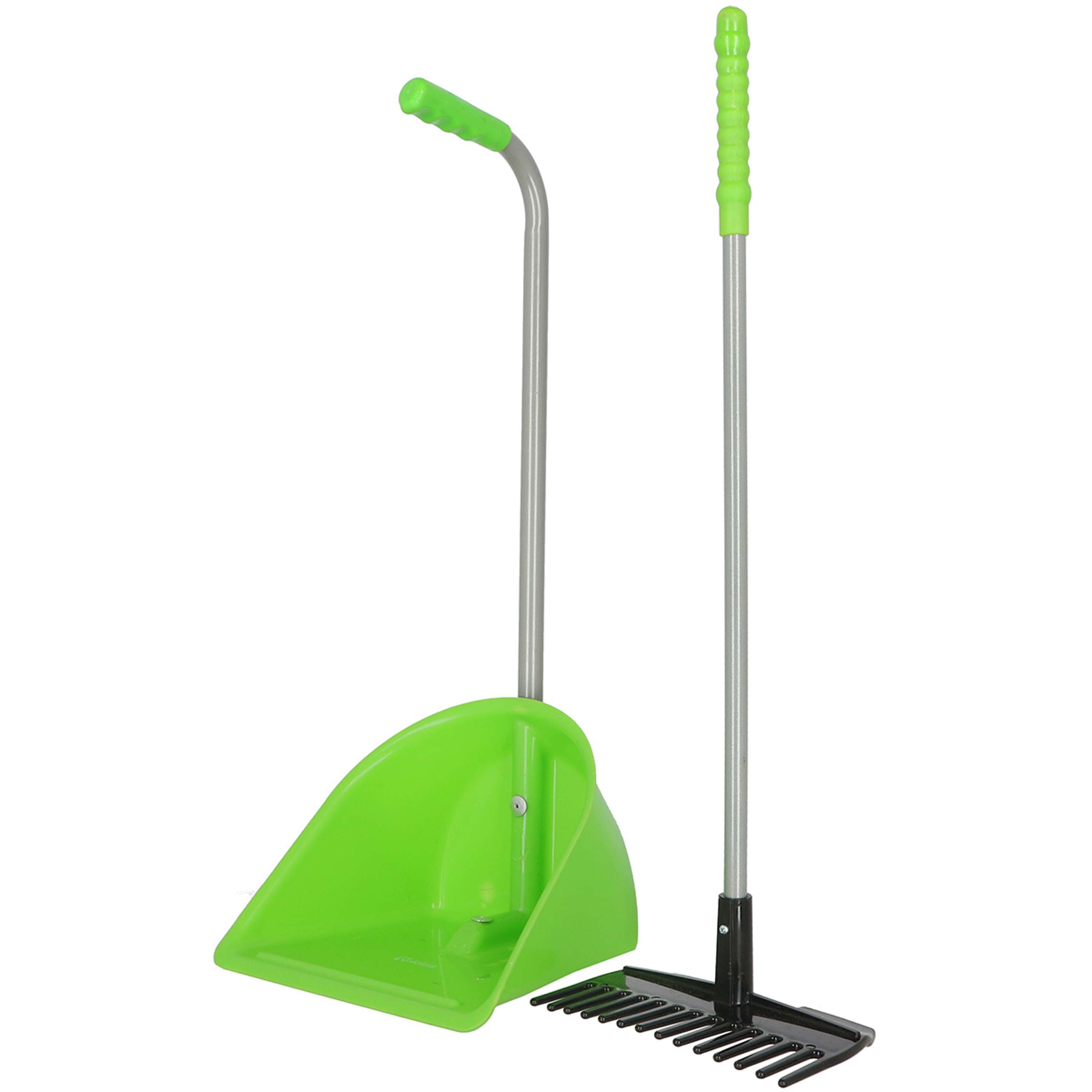 Agradi Horse Mini Recogedor de excrementos Verde
