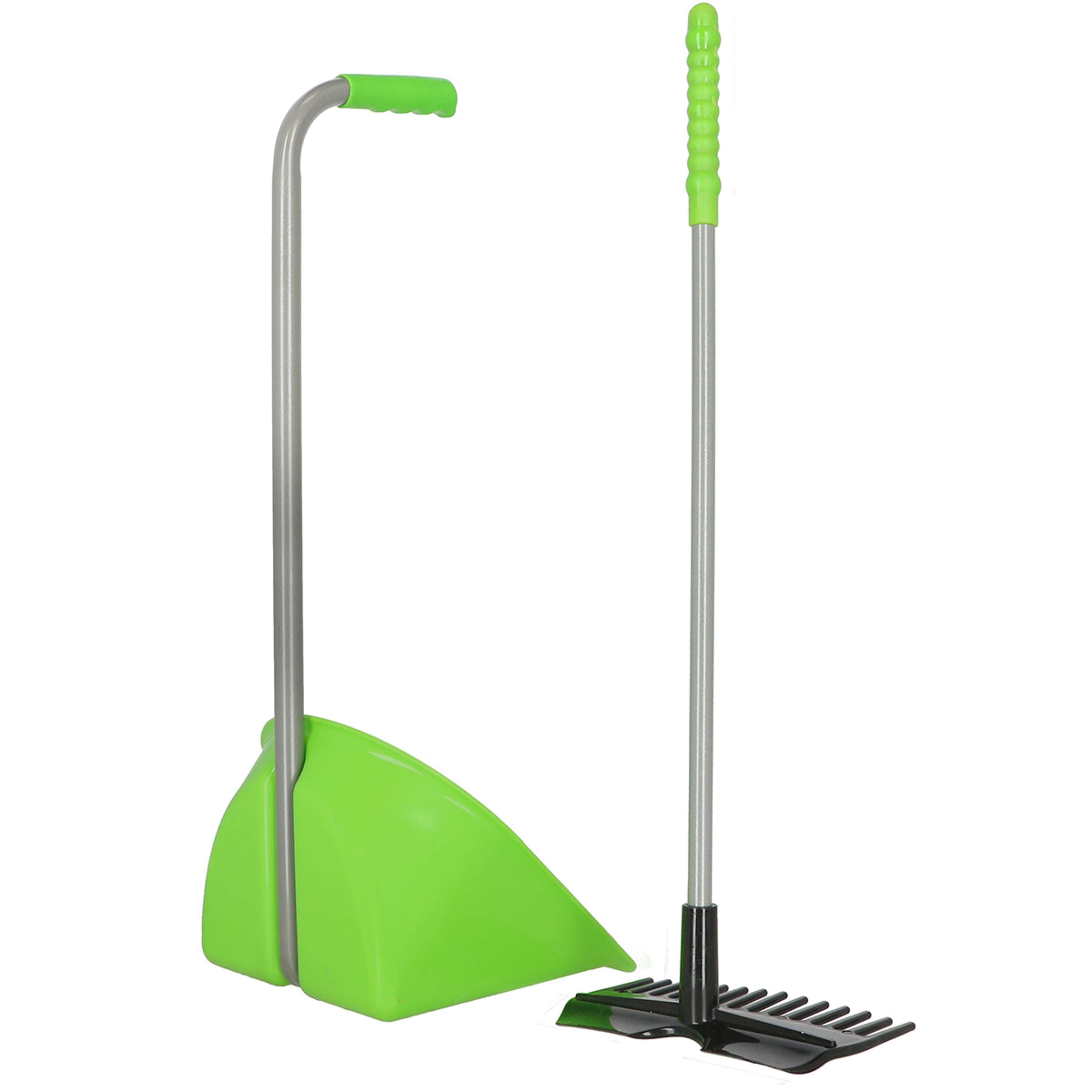 Agradi Horse Mini Recogedor de excrementos Verde