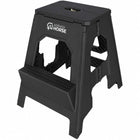 Agradi Horse Escalón/Taburete Plegable XH 49cm Negro