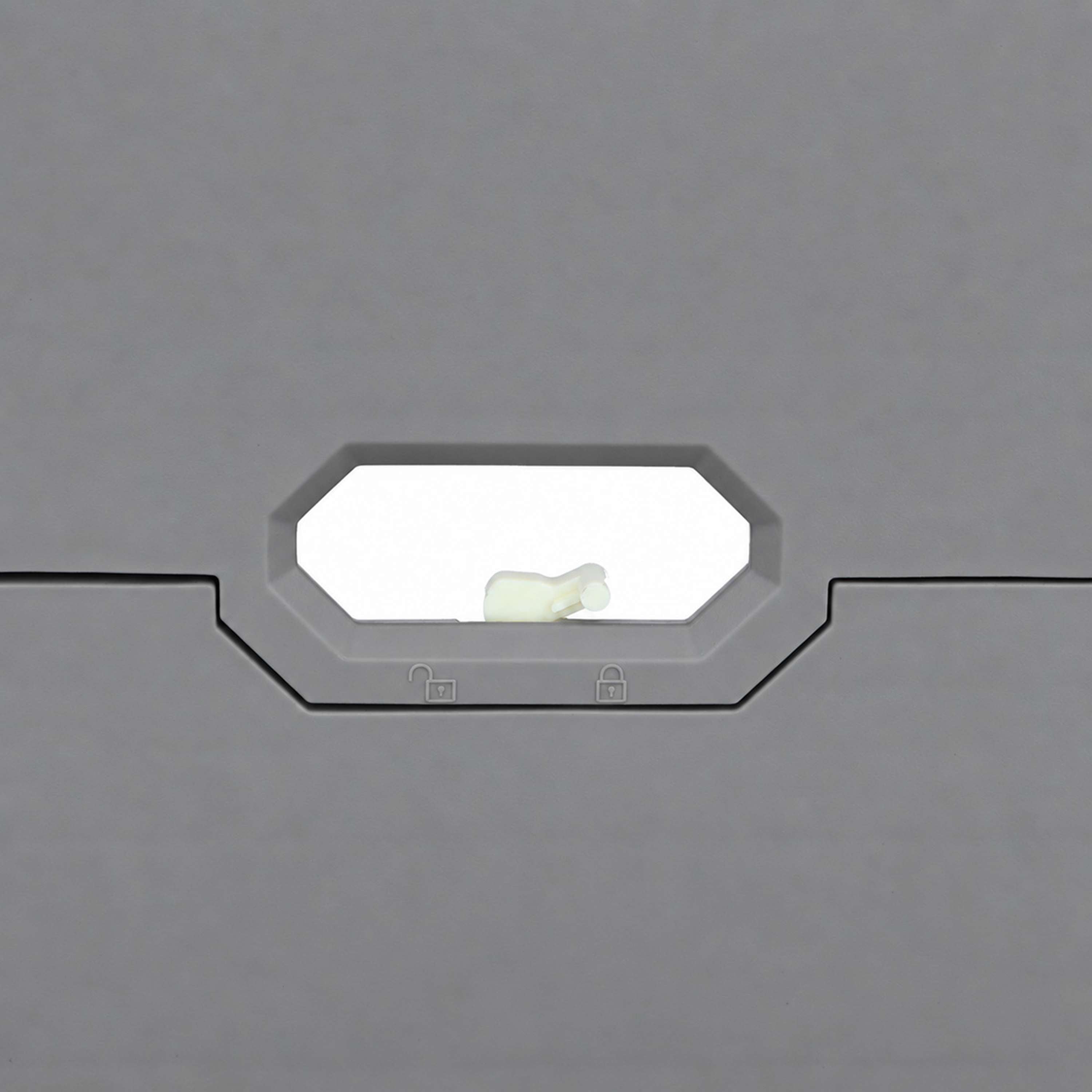 Agradi Horse Escalón/Taburete Plegable XH 49cm Gris