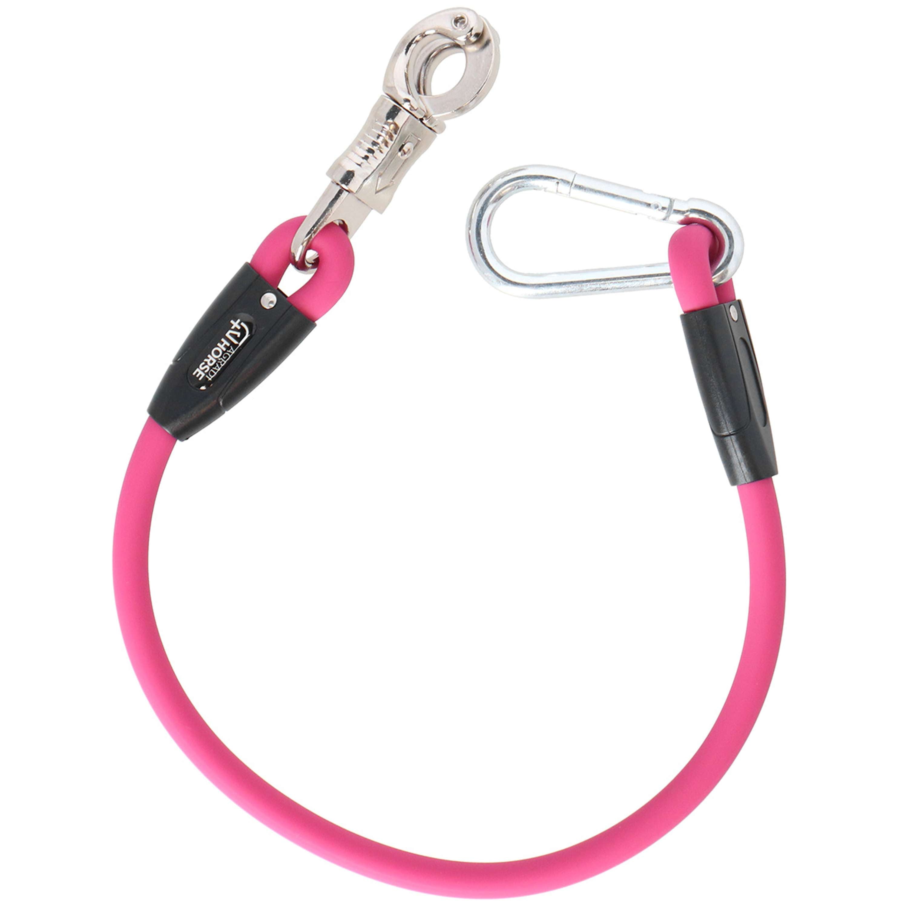 Agradi Horse Cuerda de amarre Silicone Hot Pink
