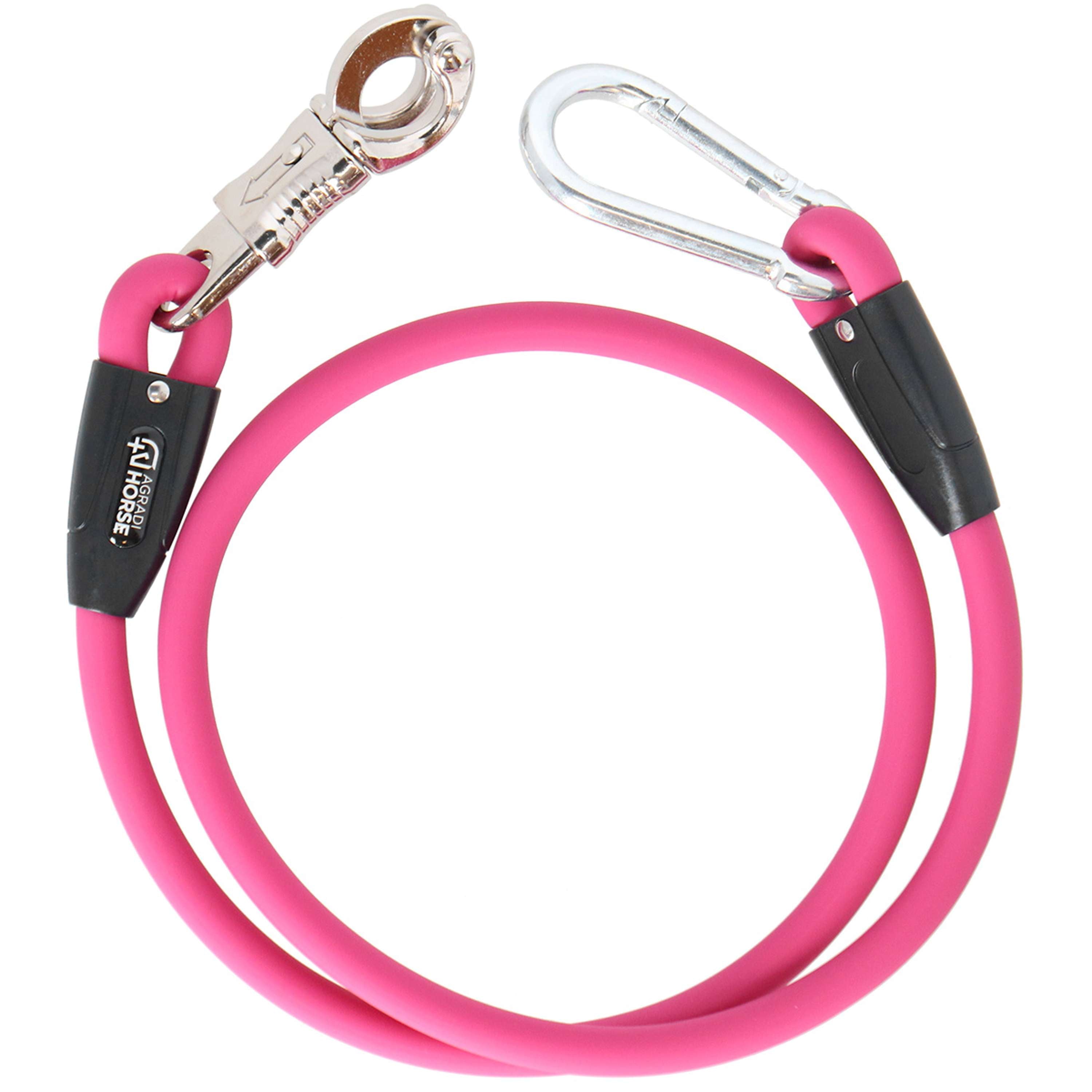 Agradi Horse Cuerda de amarre Silicone Hot Pink