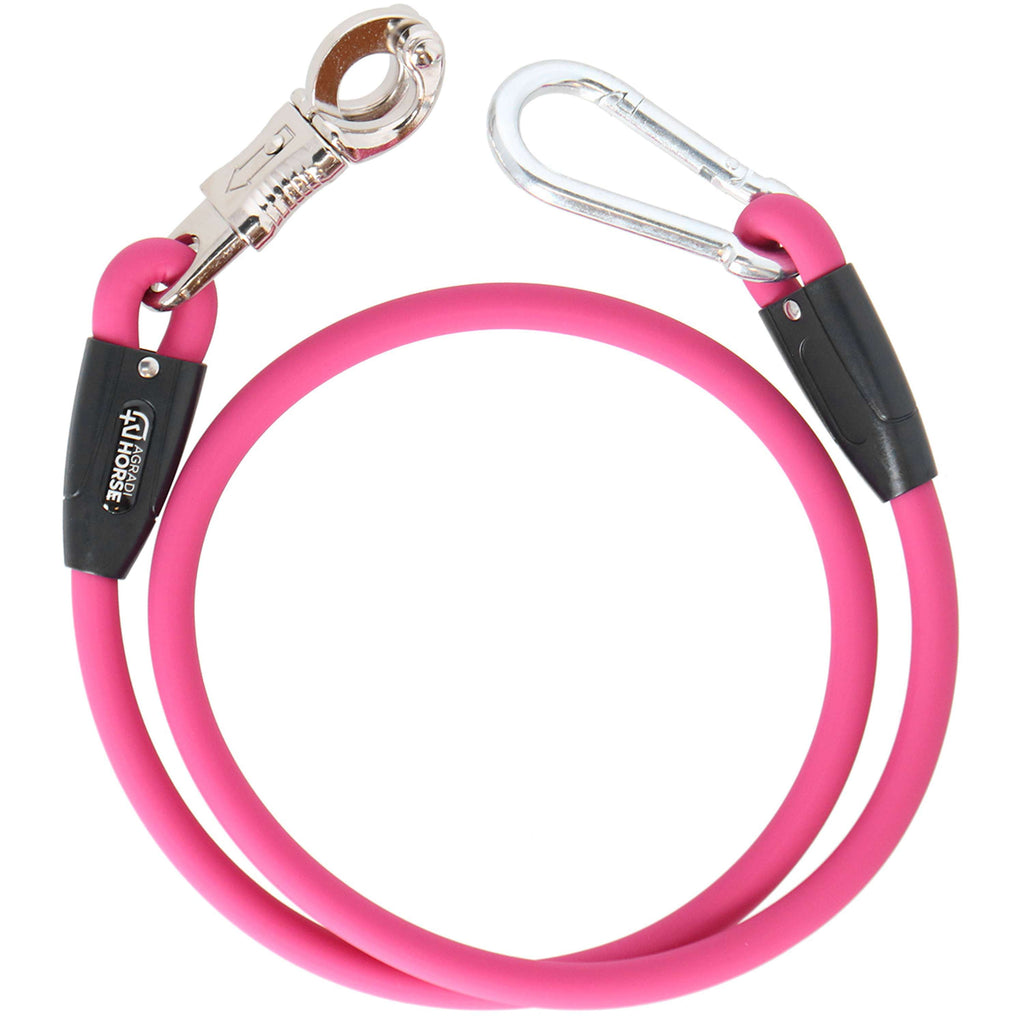 Agradi Horse Cuerda de amarre Silicone Hot Pink