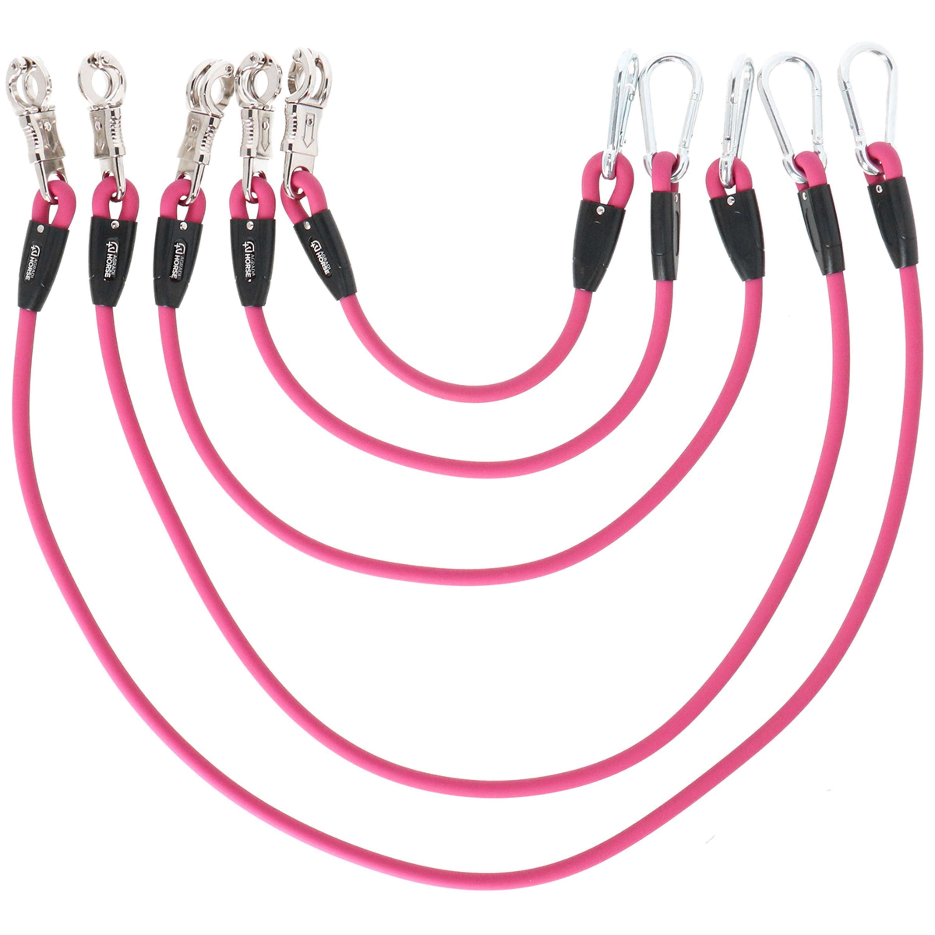 Agradi Horse Cuerda de amarre Silicone Hot Pink