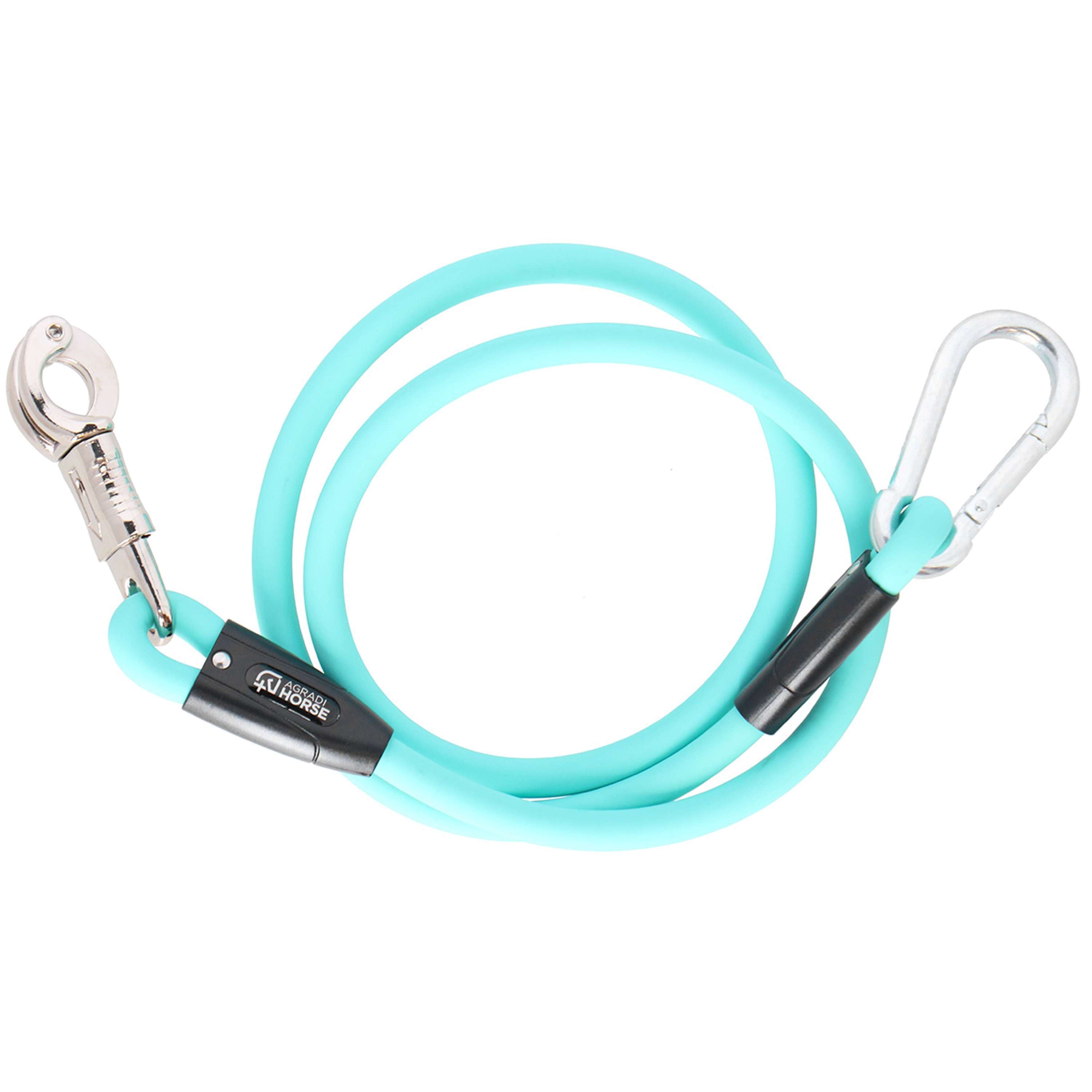 Agradi Horse Cuerda de amarre Silicone Aqua