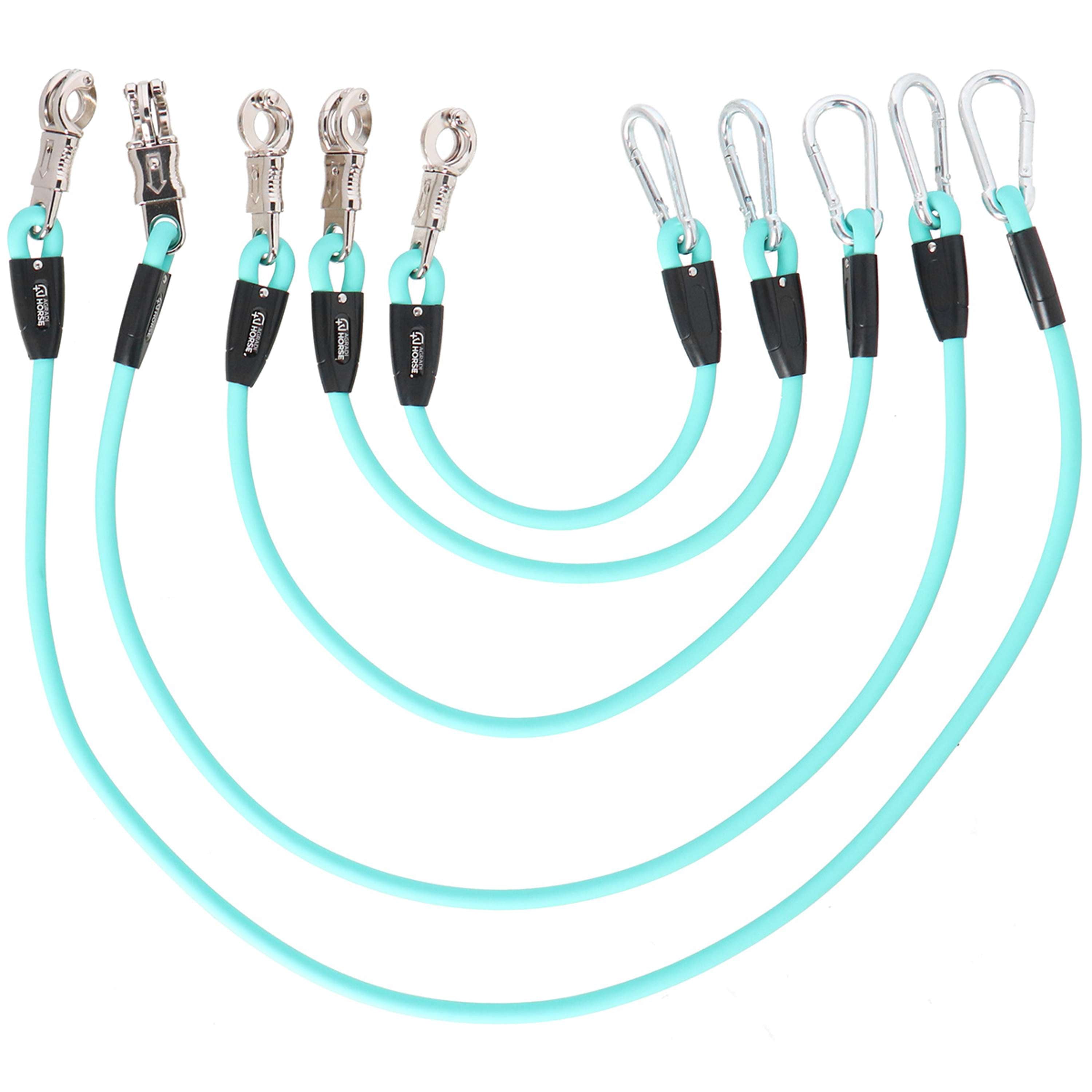 Agradi Horse Cuerda de amarre Silicone Aqua