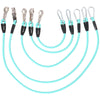 Agradi Horse Cuerda de amarre Silicone Aqua
