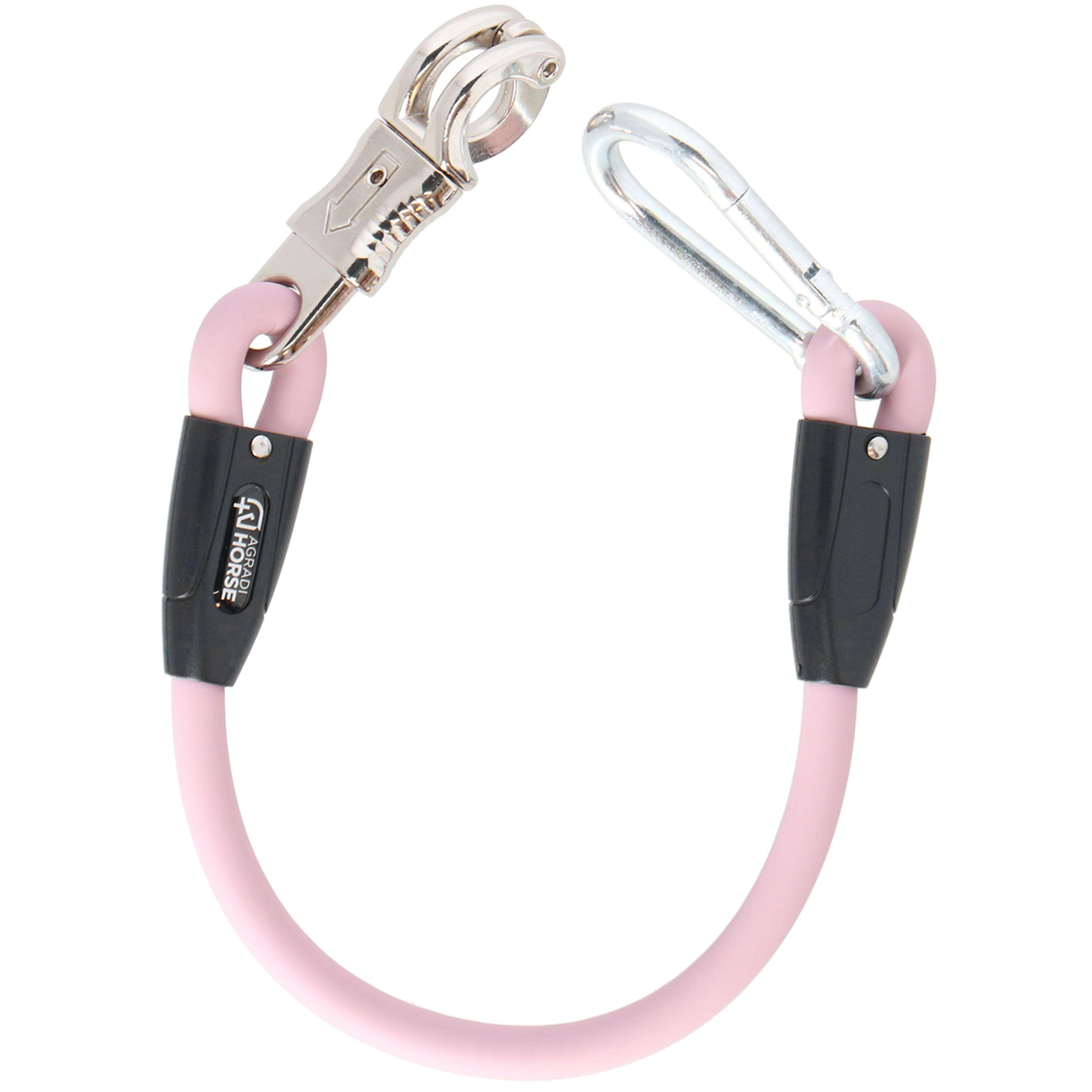 Agradi Horse Cuerda de amarre Silicone Rosa