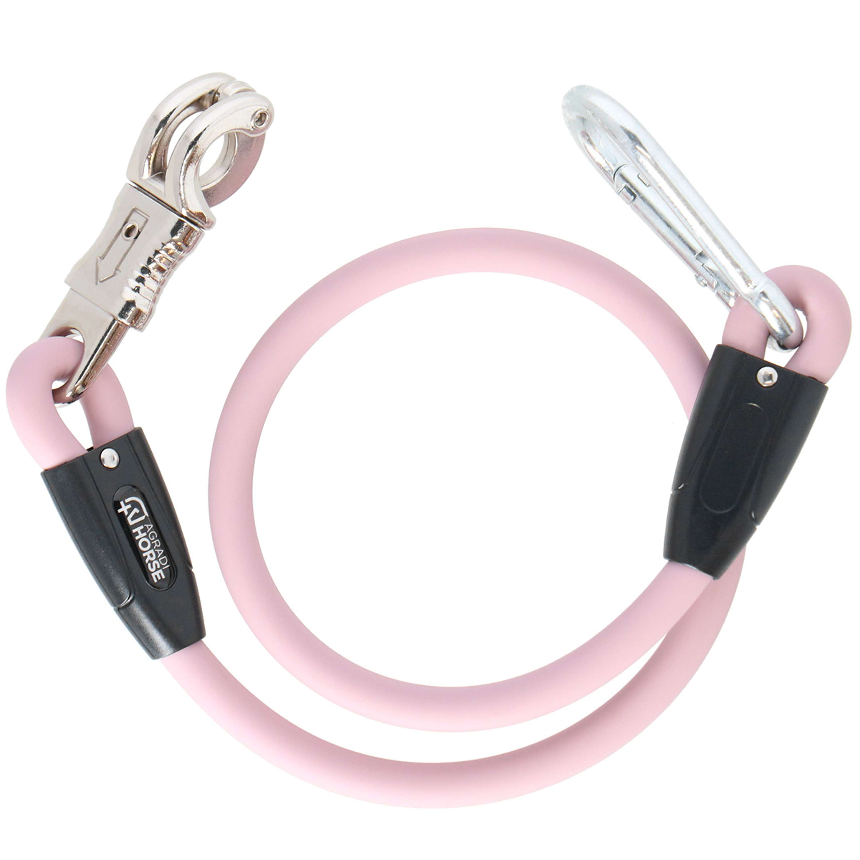 Agradi Horse Cuerda de amarre Silicone Rosa