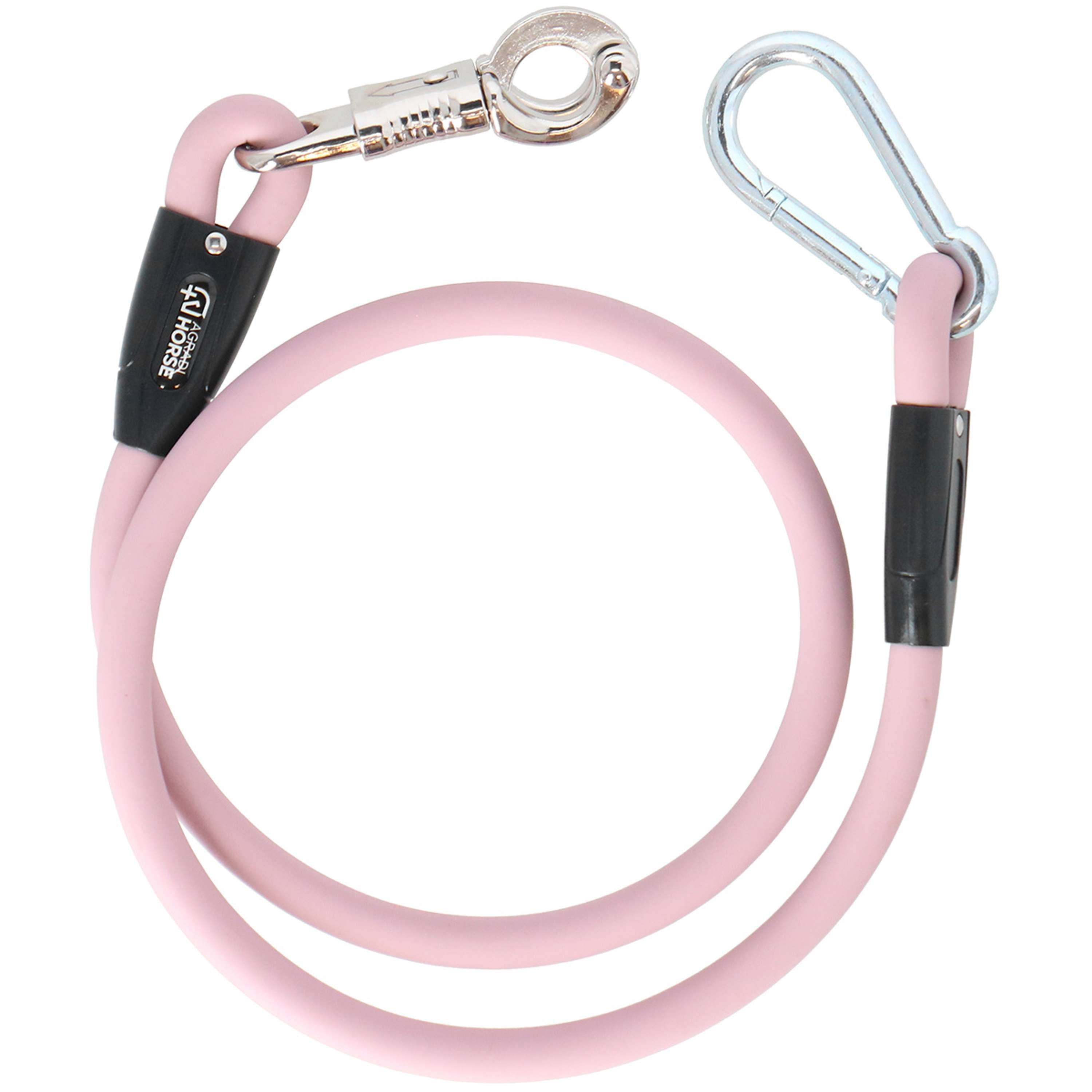 Agradi Horse Cuerda de amarre Silicone Rosa
