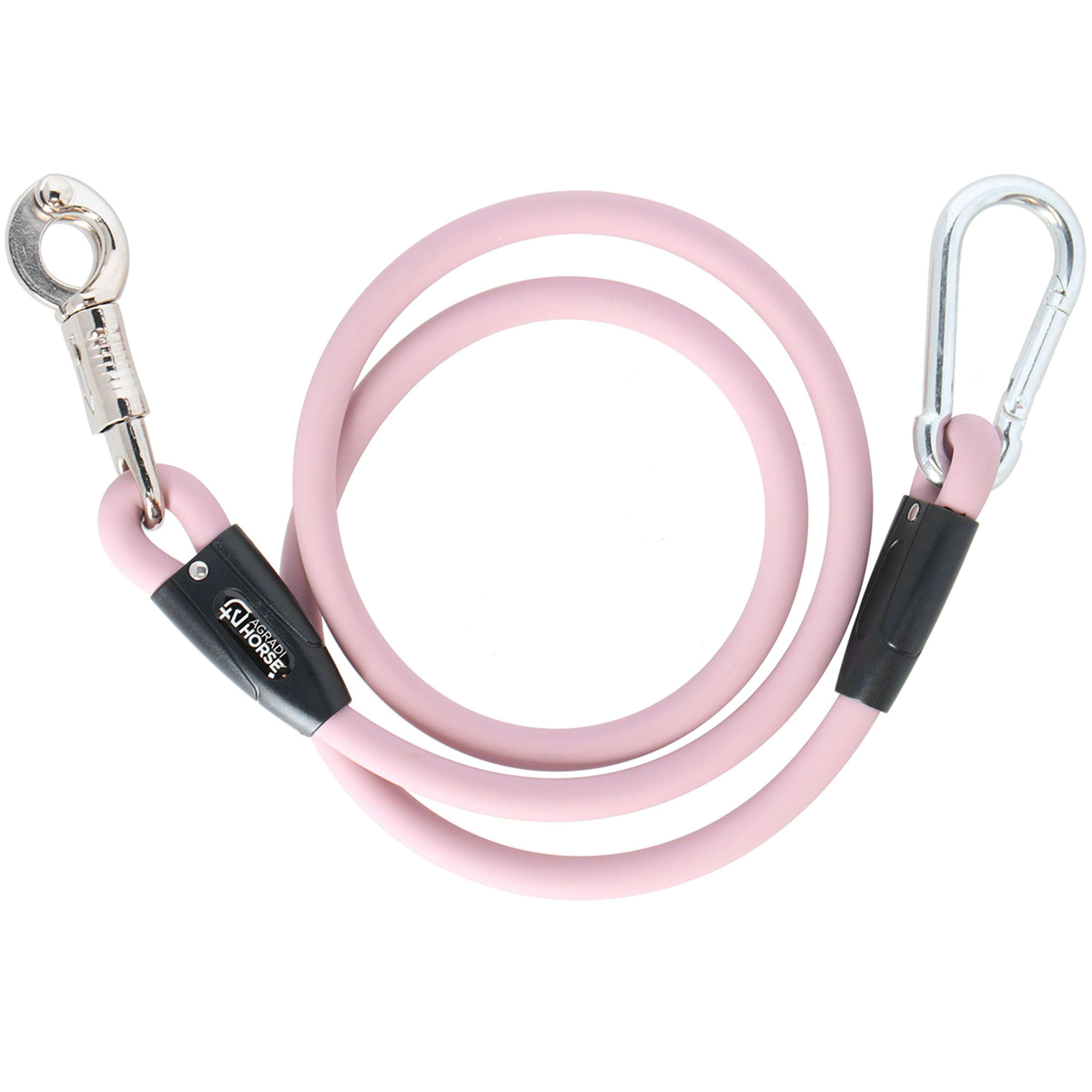 Agradi Horse Cuerda de amarre Silicone Rosa