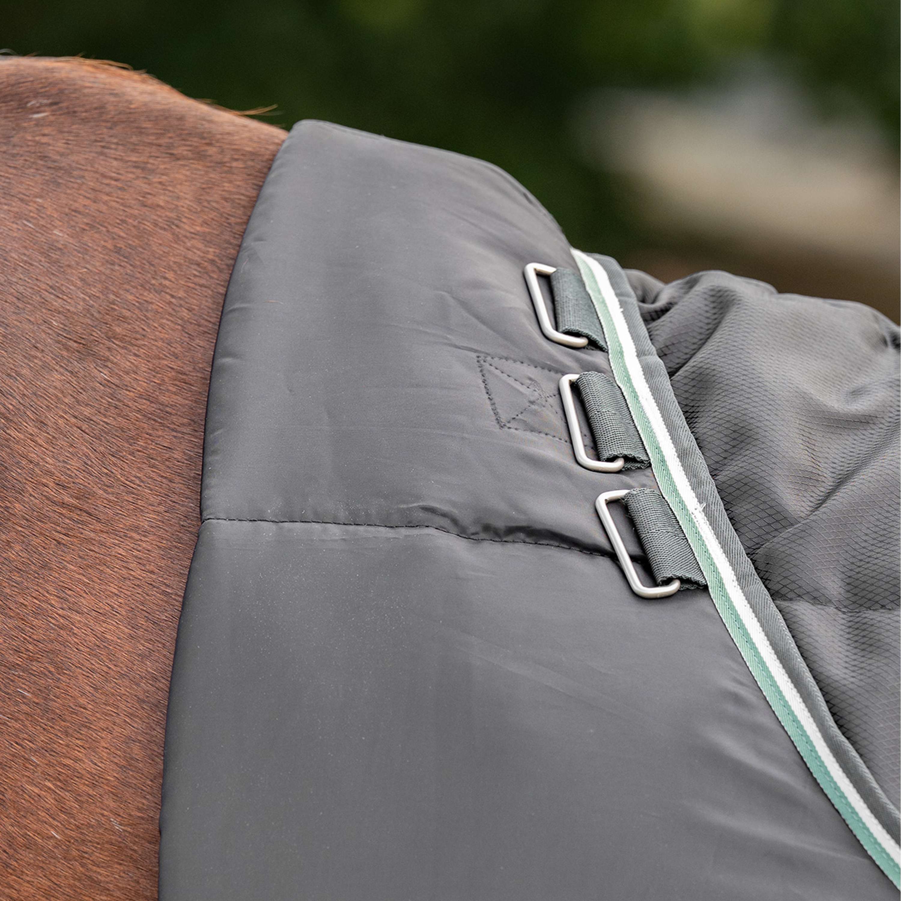 Velder Horsewear Premium Manta de Establo 210D Diamond Ripstop 100g Night Forest