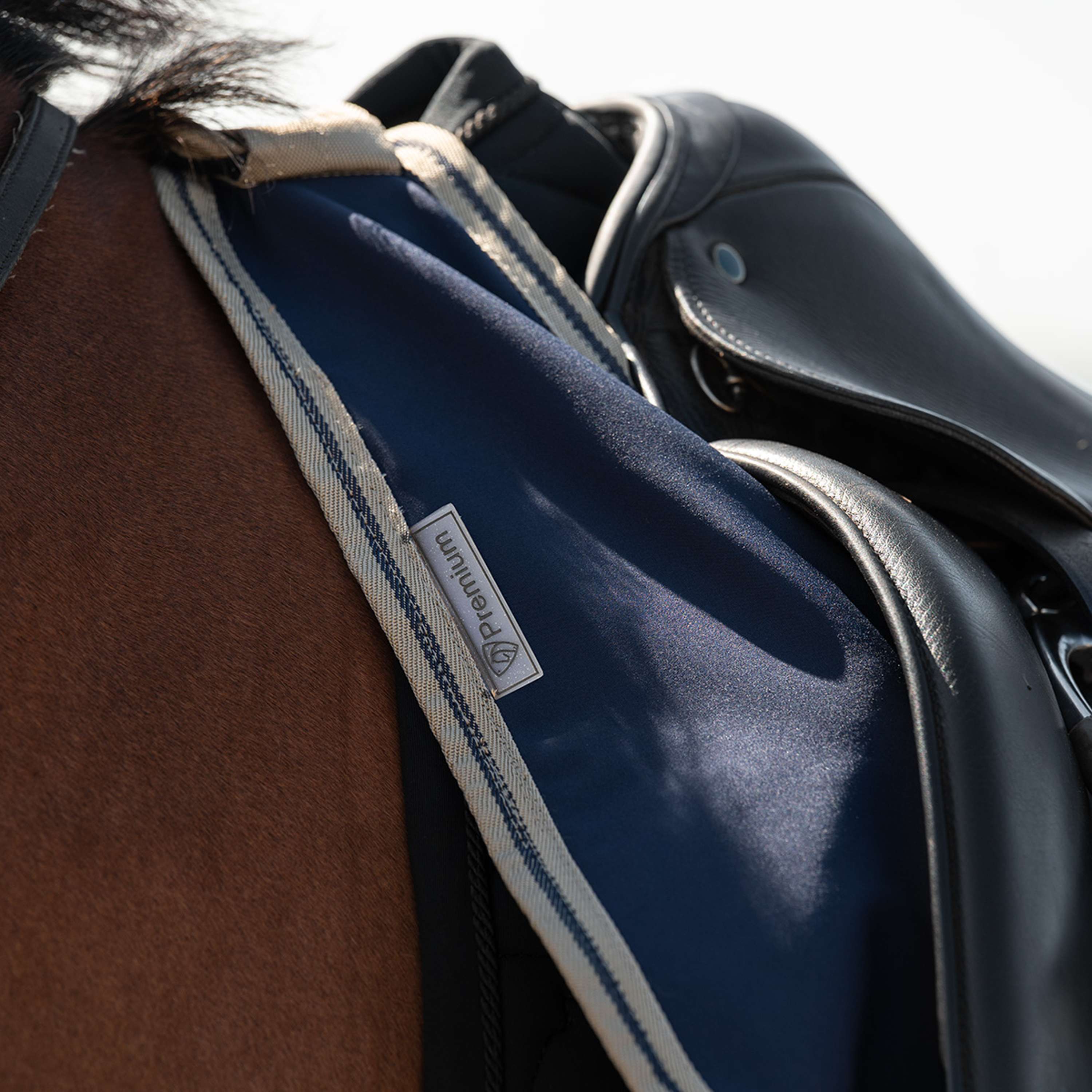 Velder Horsewear Essentials Manta de ejercicio Navy/Dune