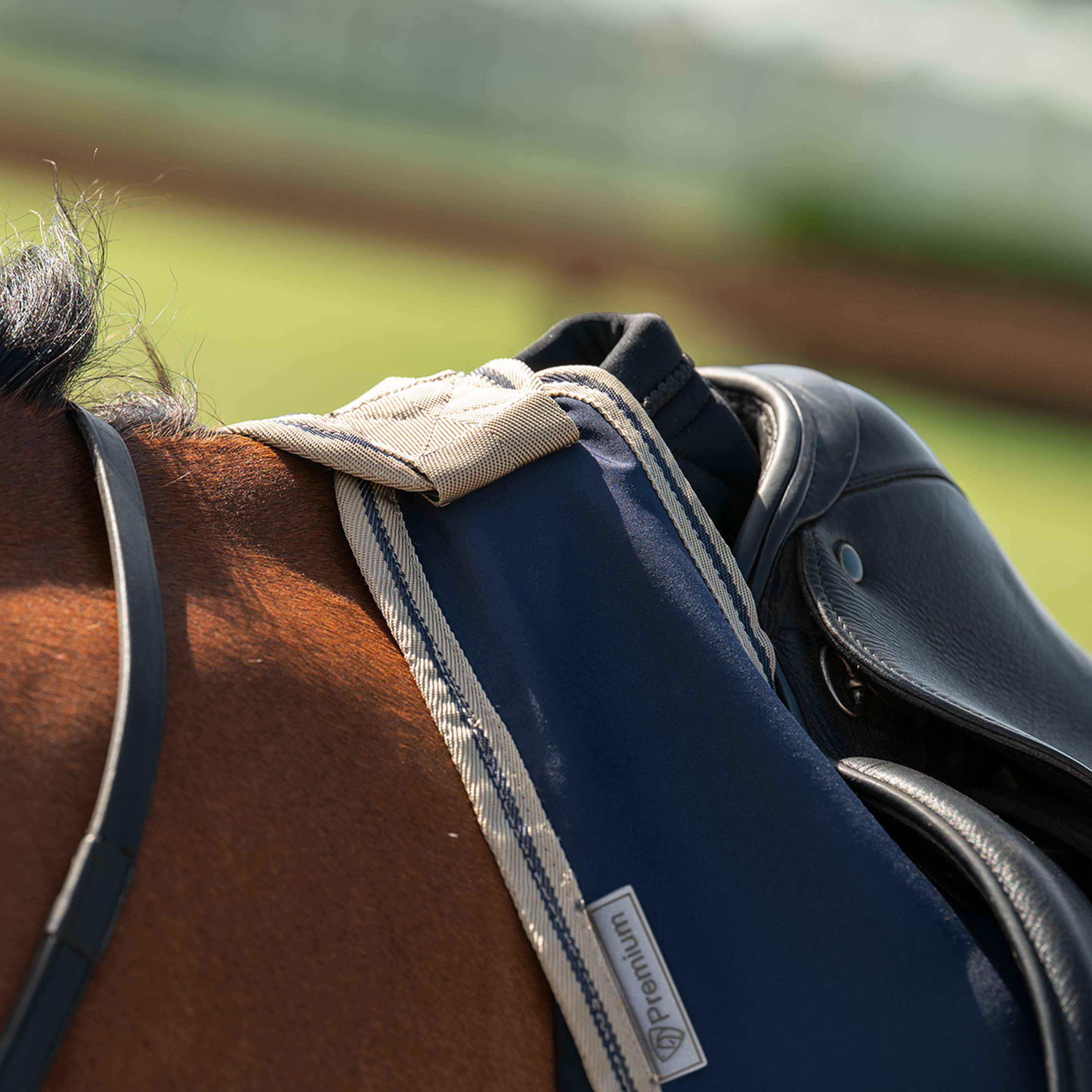 Velder Horsewear Essentials Manta de ejercicio Navy/Dune