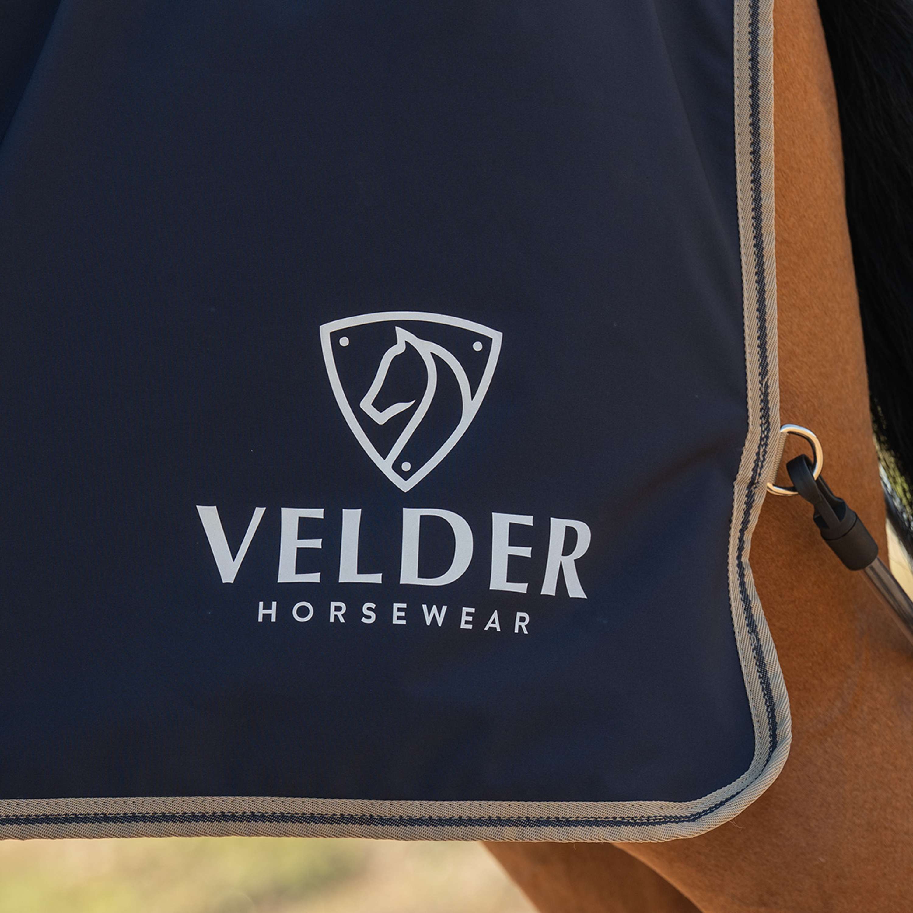 Velder Horsewear Essentials Manta de ejercicio Navy/Dune