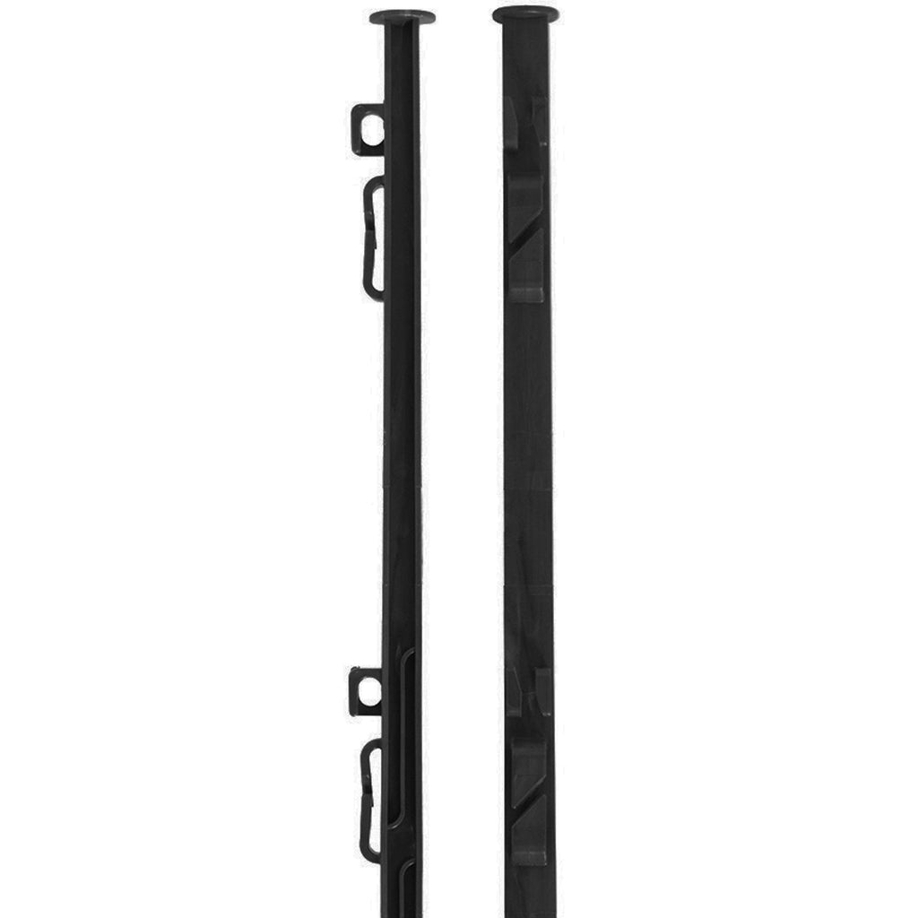 Agradi Power Poste de pradera Classic 150cm 20 Piezas Negro