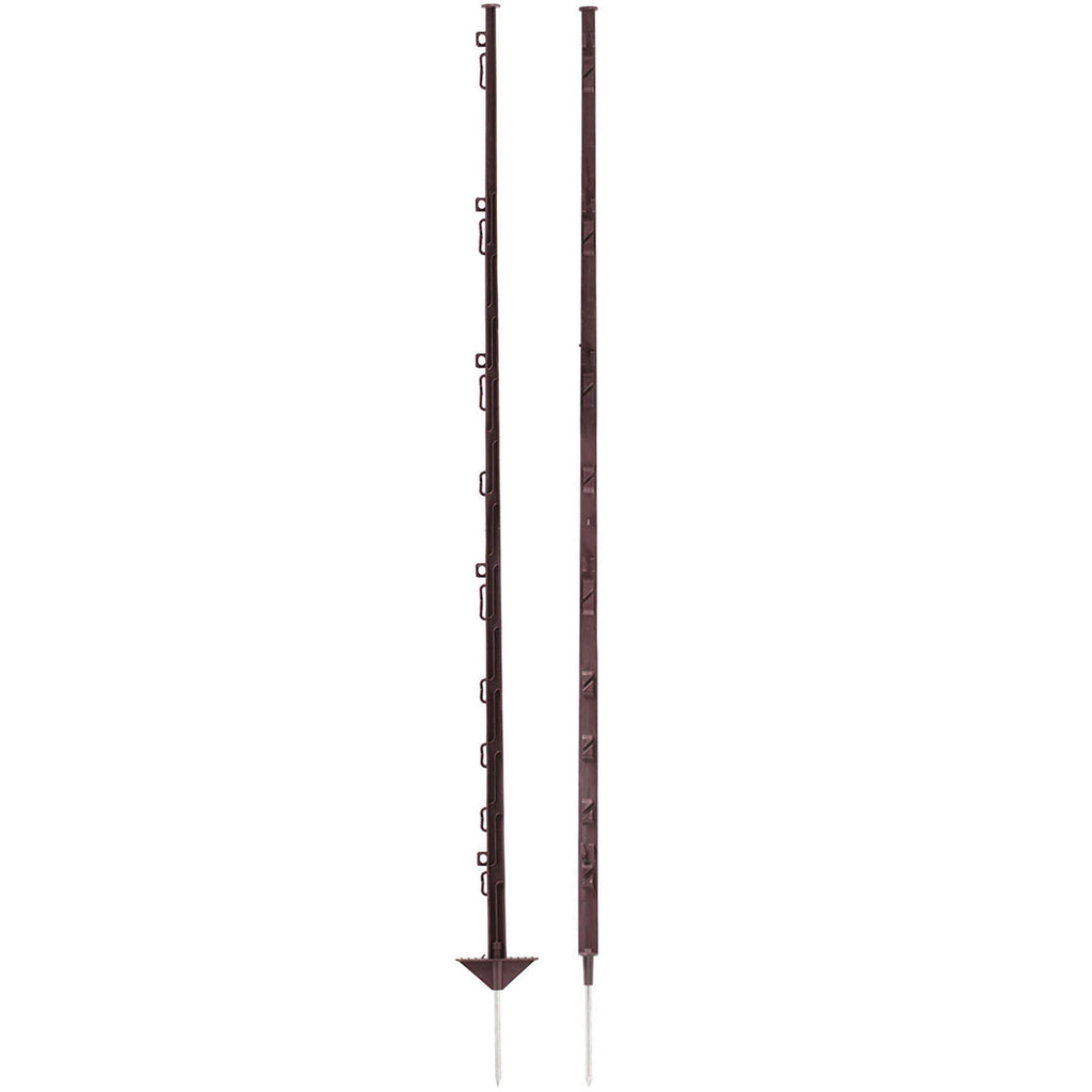 Agradi Power Poste de pradera Classic 150cm 20 Piezas Marron