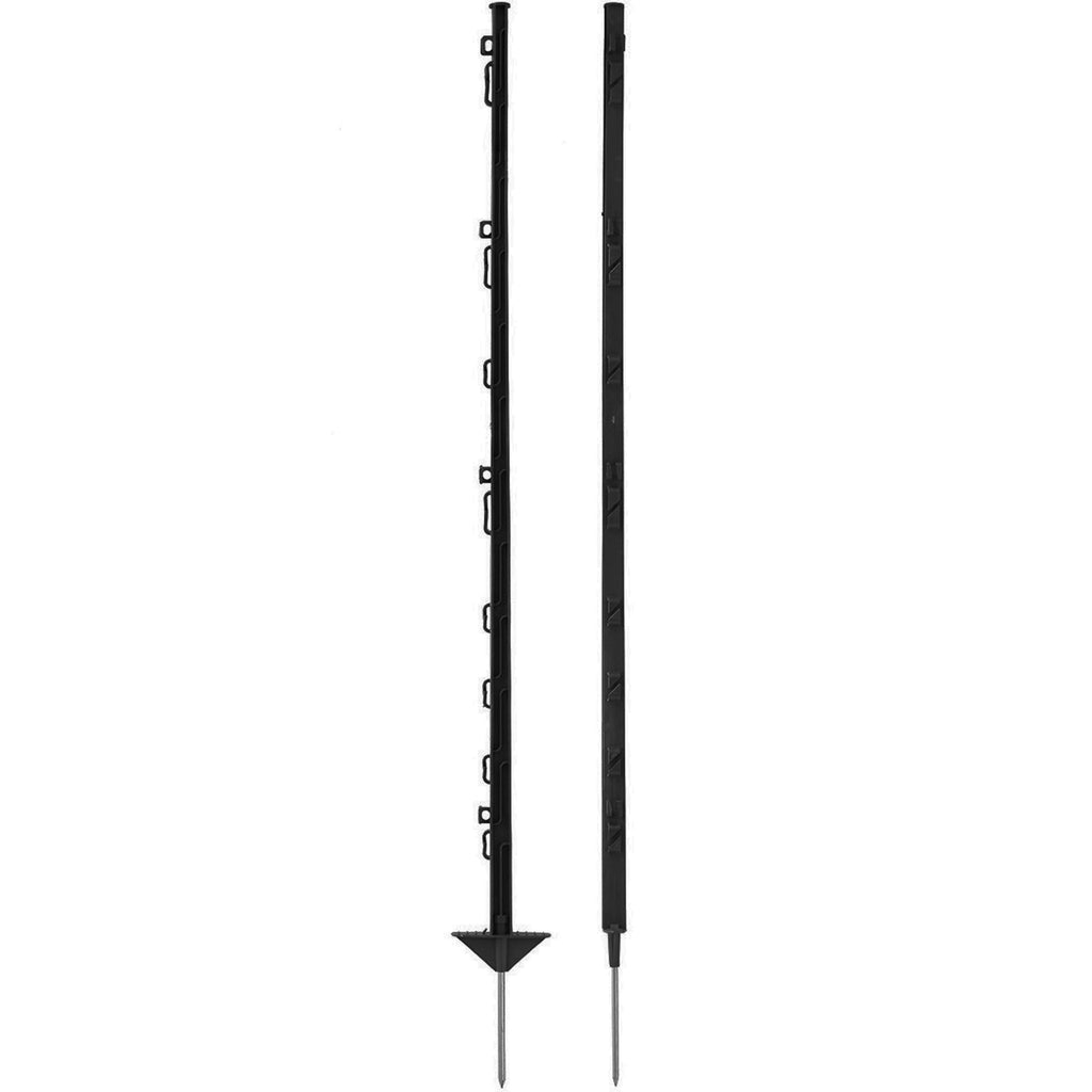 Agradi Power Poste de pradera Classic 125cm 20 Piezas Negro