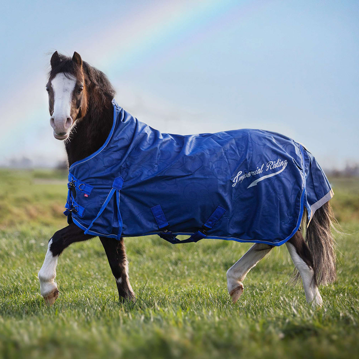 Imperial Riding Manta Impermeable IRHSuper-Dry 0g Marino