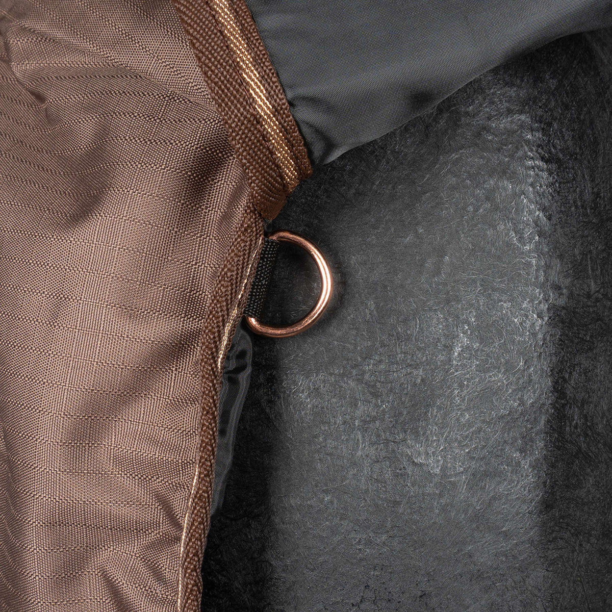 HORKA Alfombra de Exterior Dime 600D 200g Chocolate oscuro