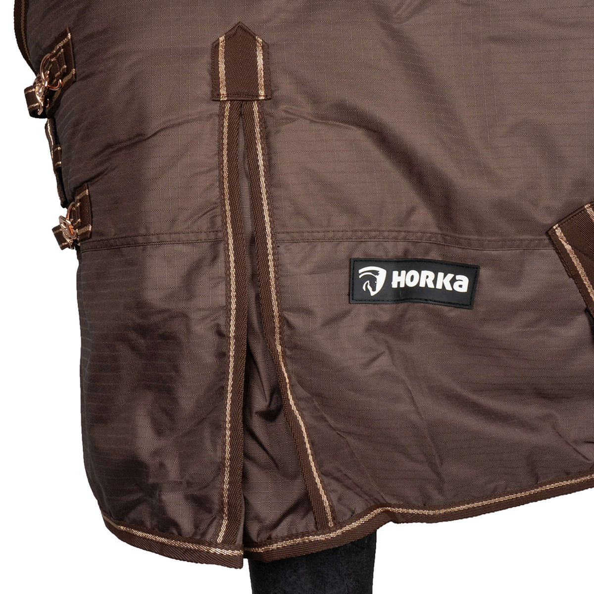 HORKA Alfombra de Exterior Dime 600D 200g Chocolate oscuro