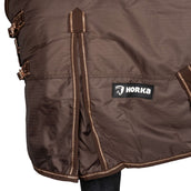 HORKA Alfombra de Exterior Dime 600D 200g Chocolate oscuro