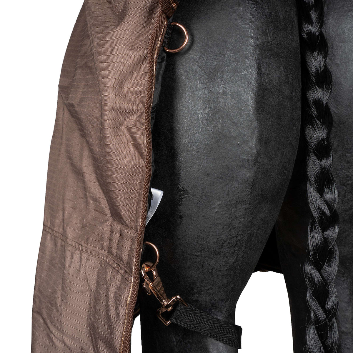 HORKA Alfombra de Exterior Dime 600D 200g Chocolate oscuro