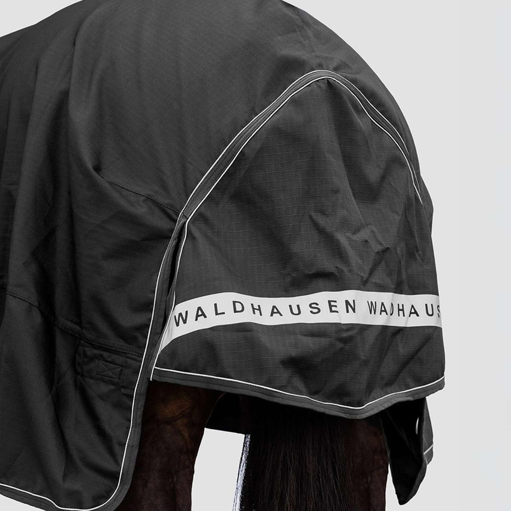 Waldhausen Alfombra de Exterior Scandic Multi-Layer 50/150g Negro